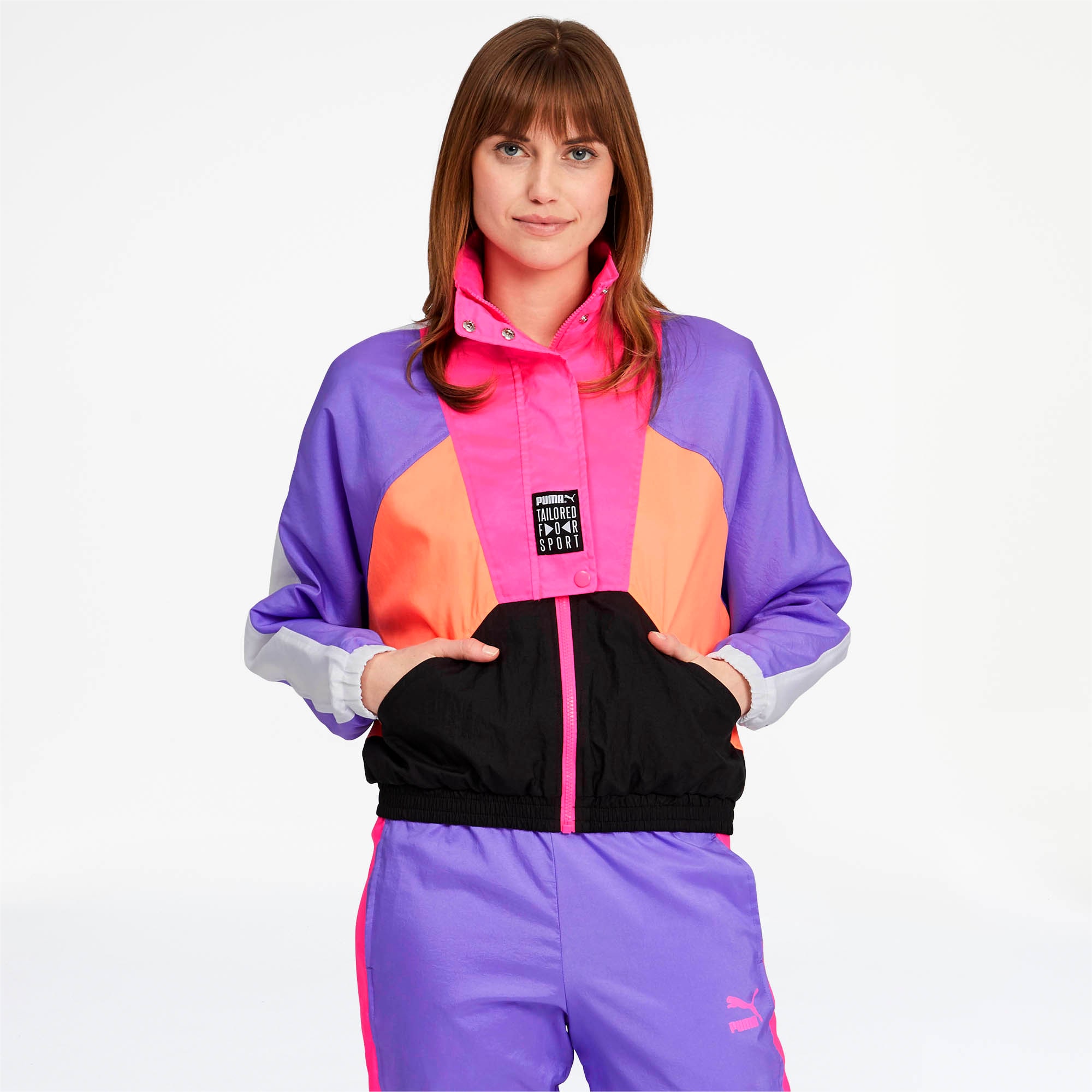 puma women's retro track jacket