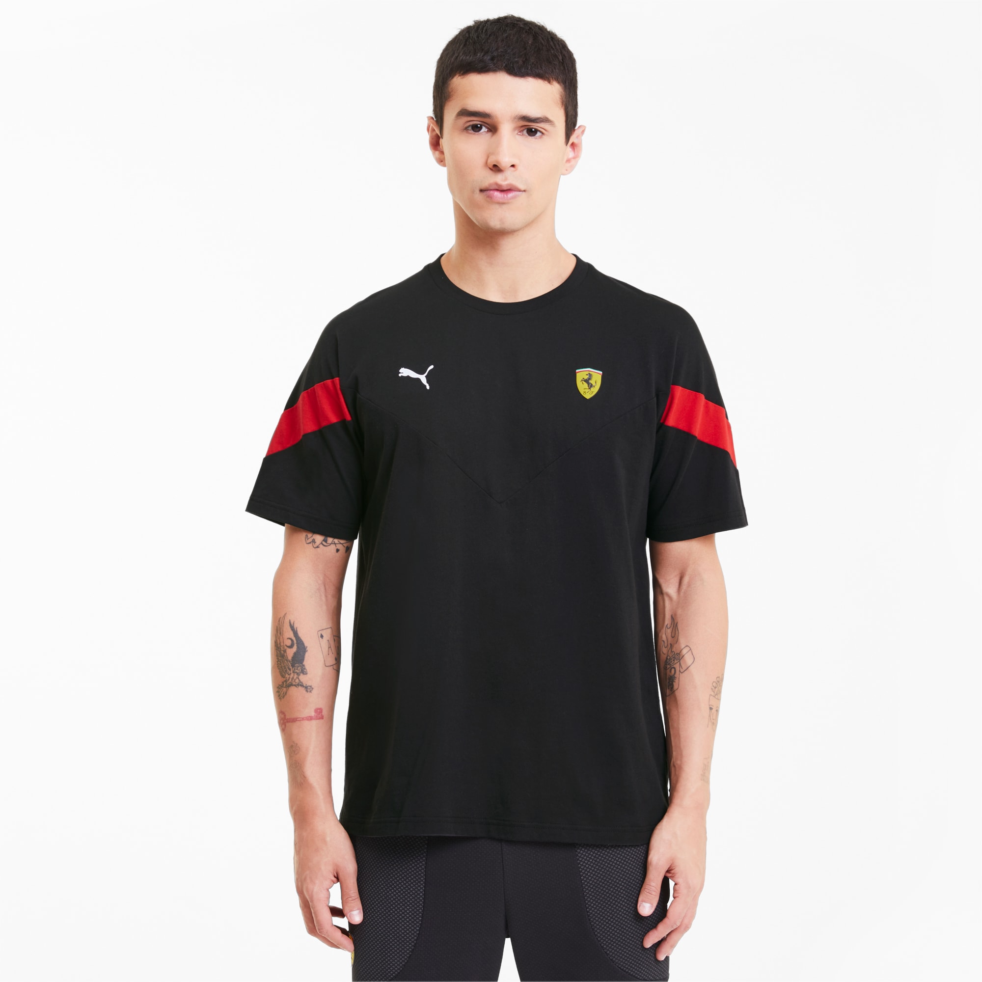ferrari t shirt black