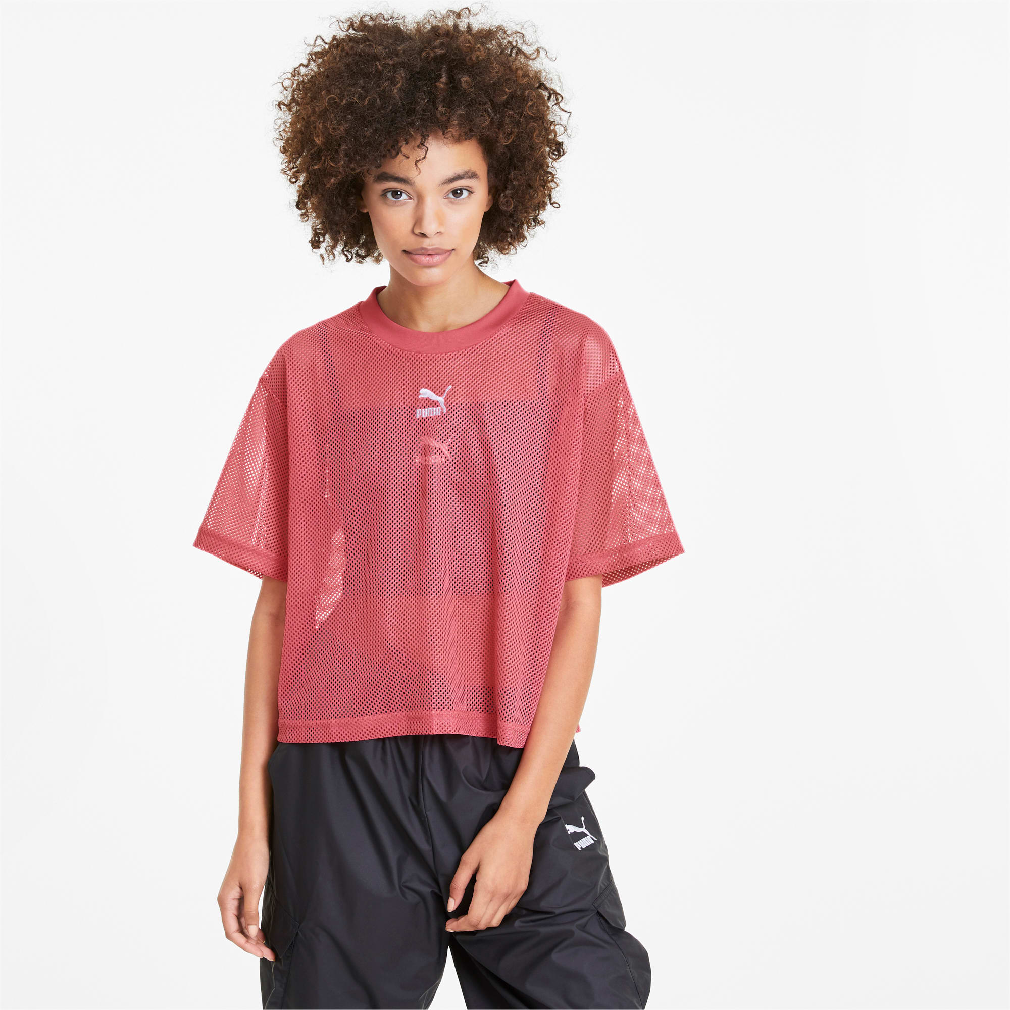 Puma mesh shirt hotsell