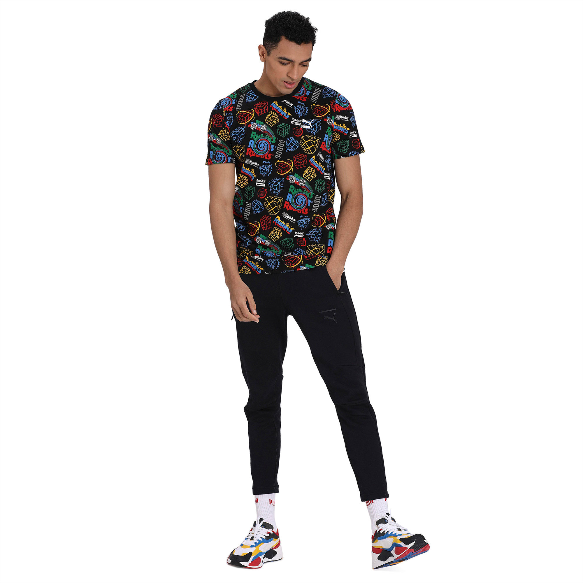Puma X Rubik S Cube Aop T Shirt Puma T Shirts Puma
