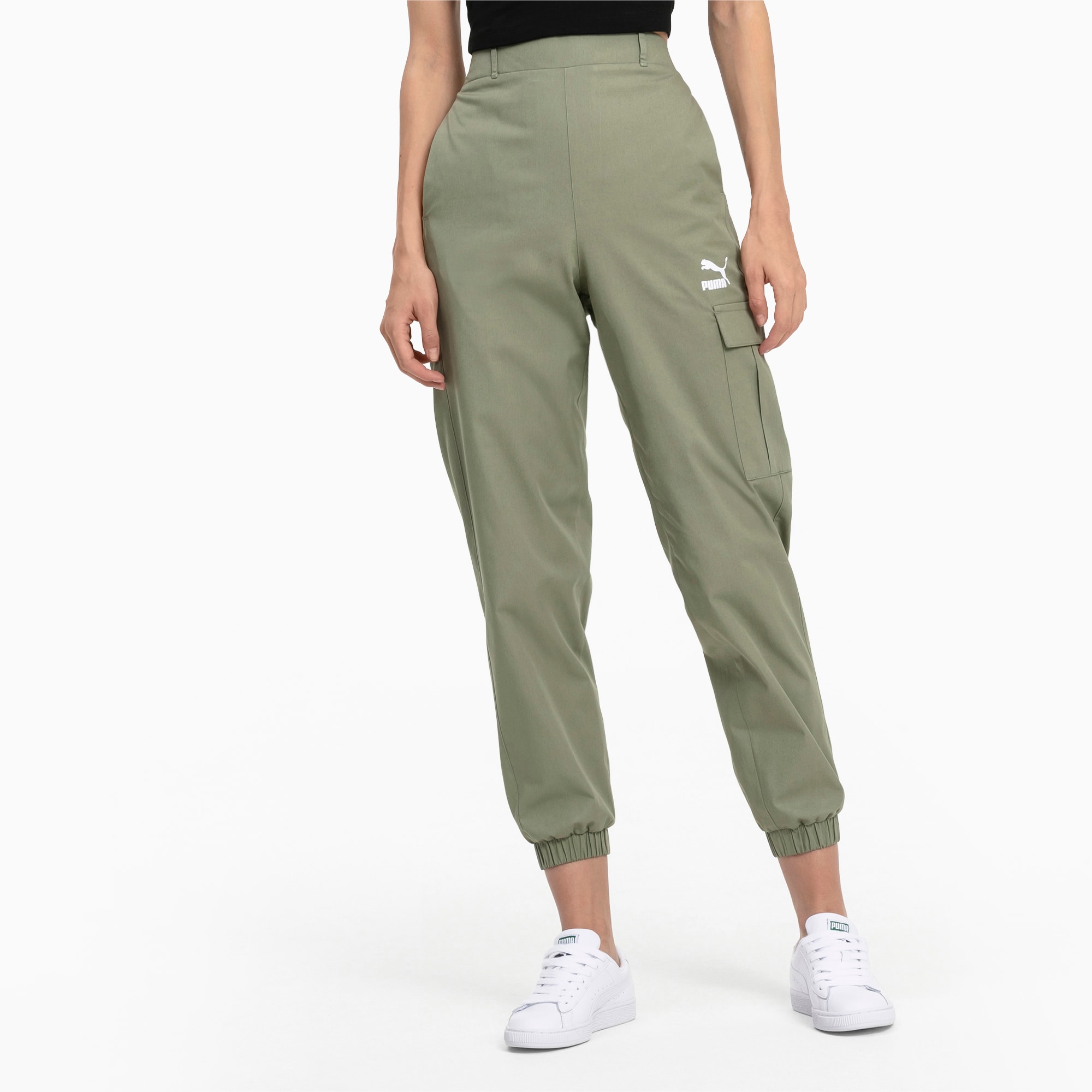 high waisted utility pants