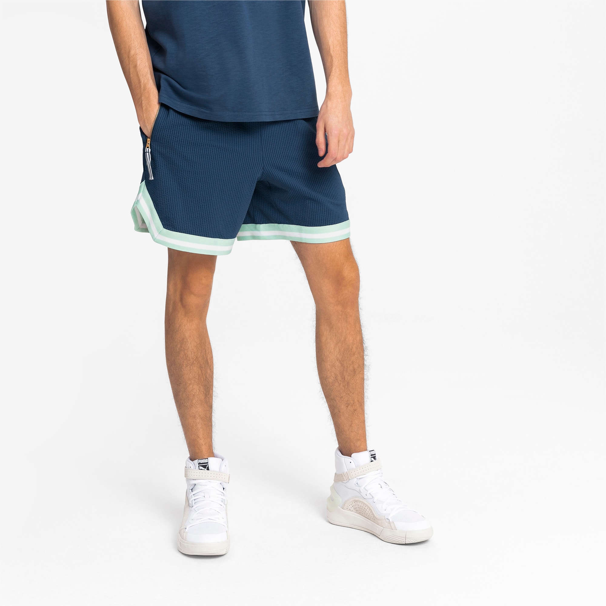 puma mens basketball shorts