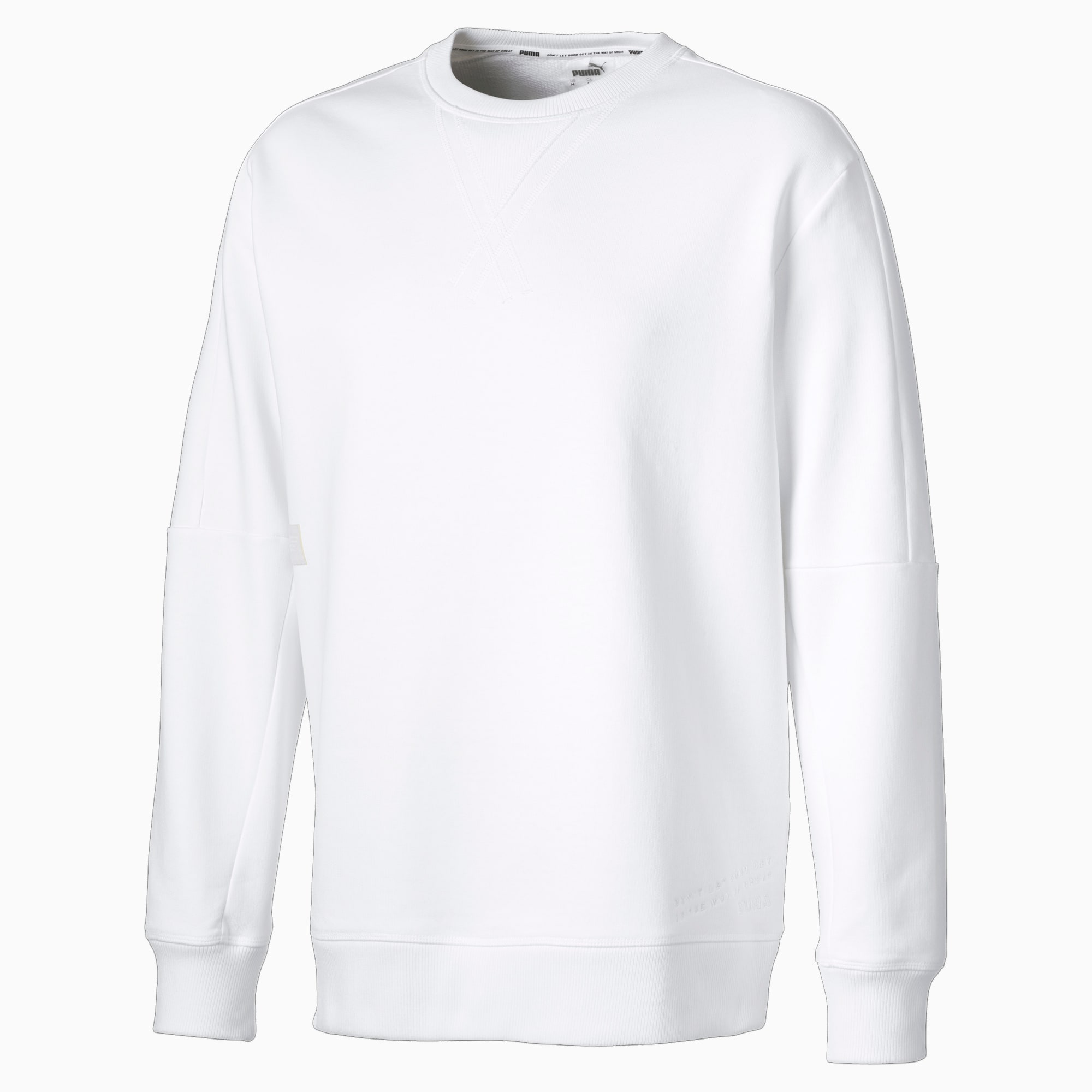 puma white sweater