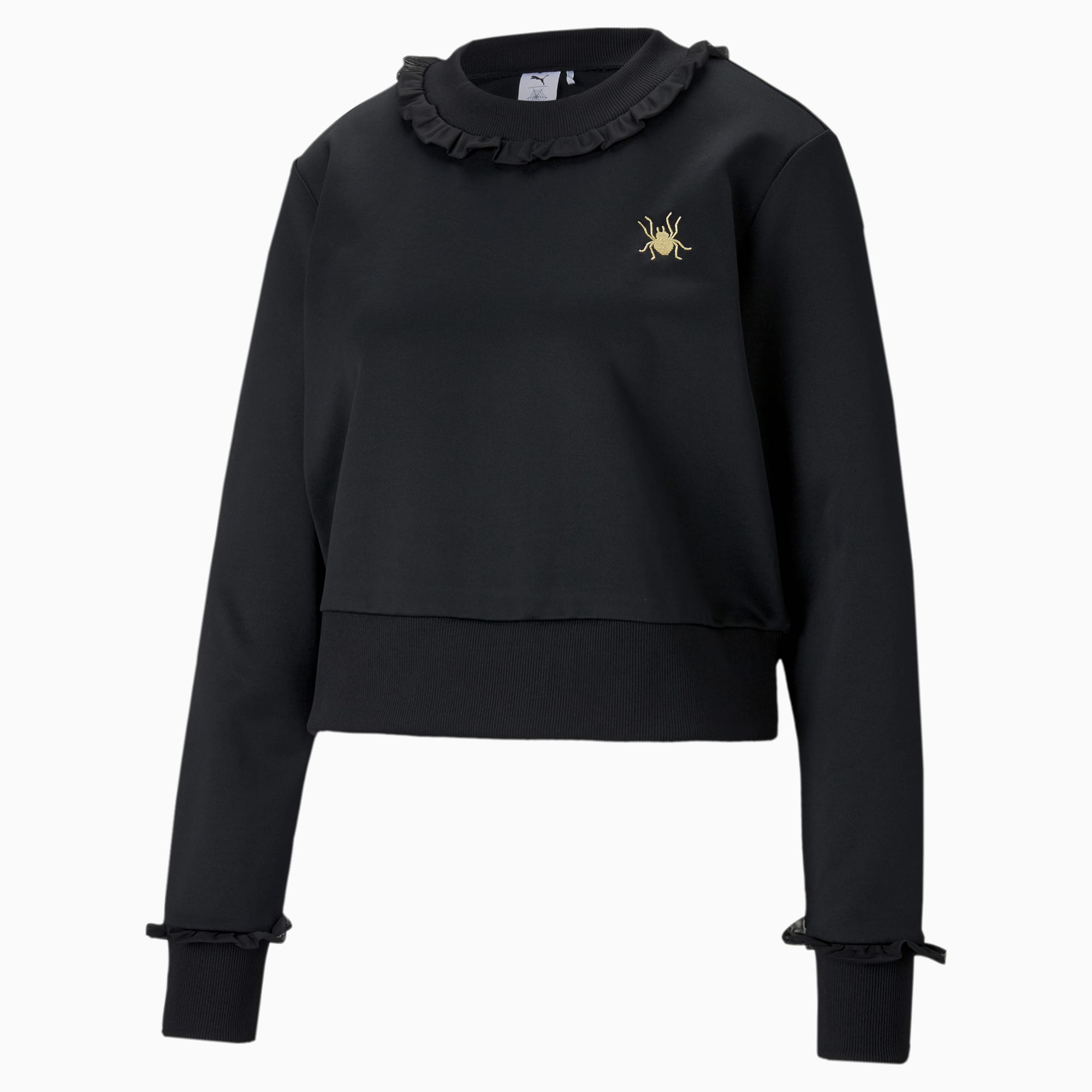 puma black and white sweatshirt