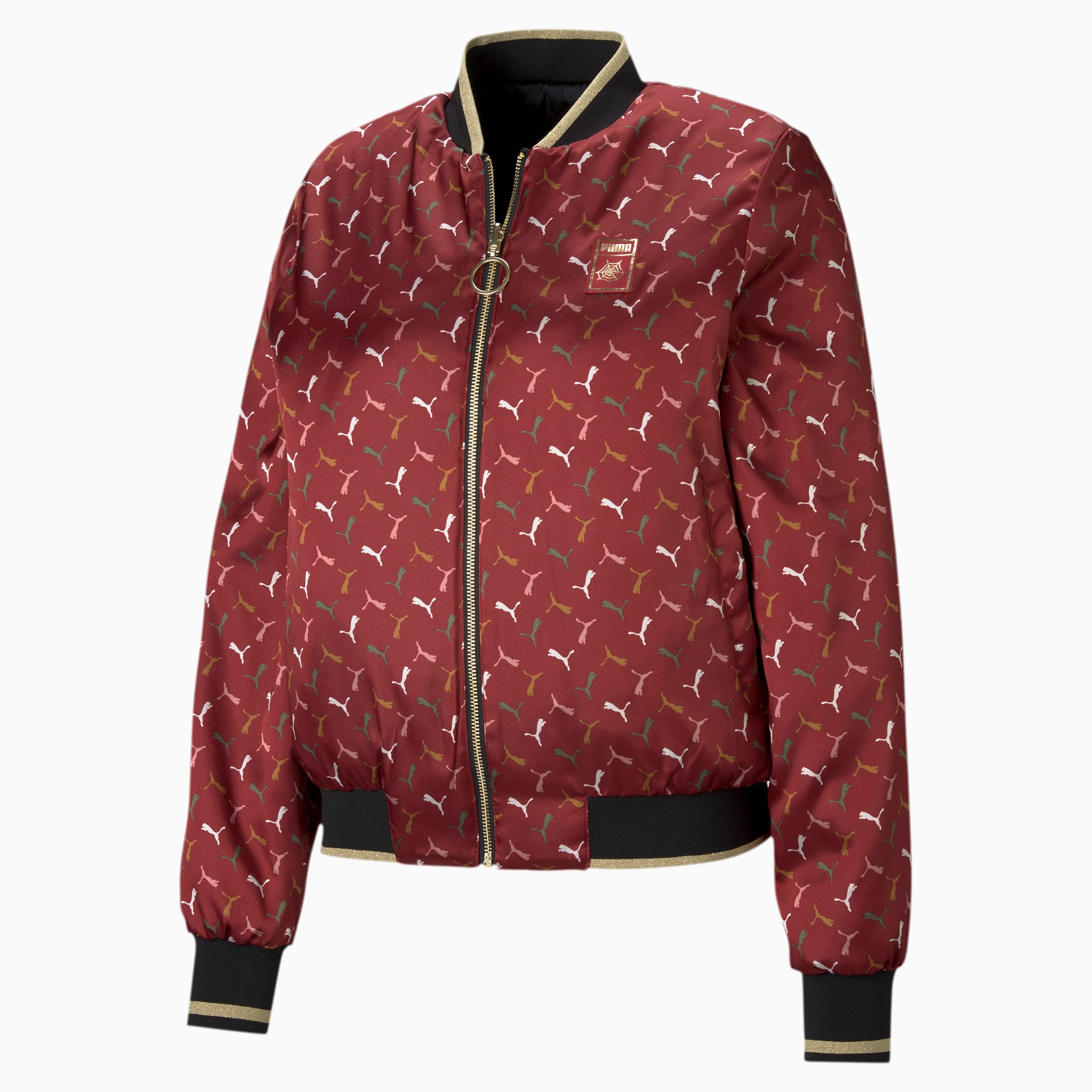 puma red jacket womens