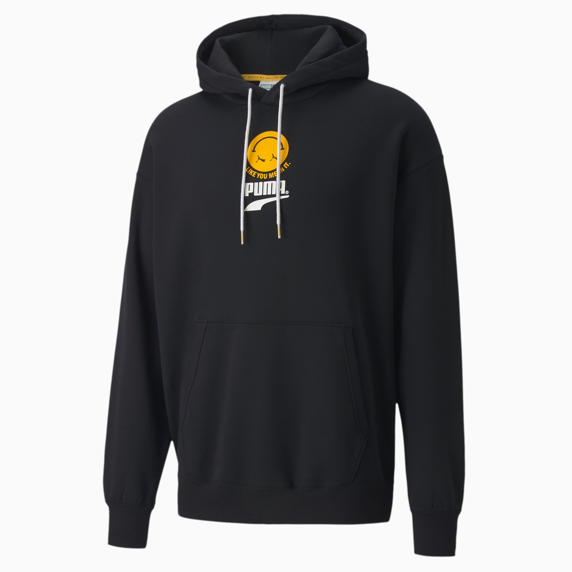 Black puma hoody outlet