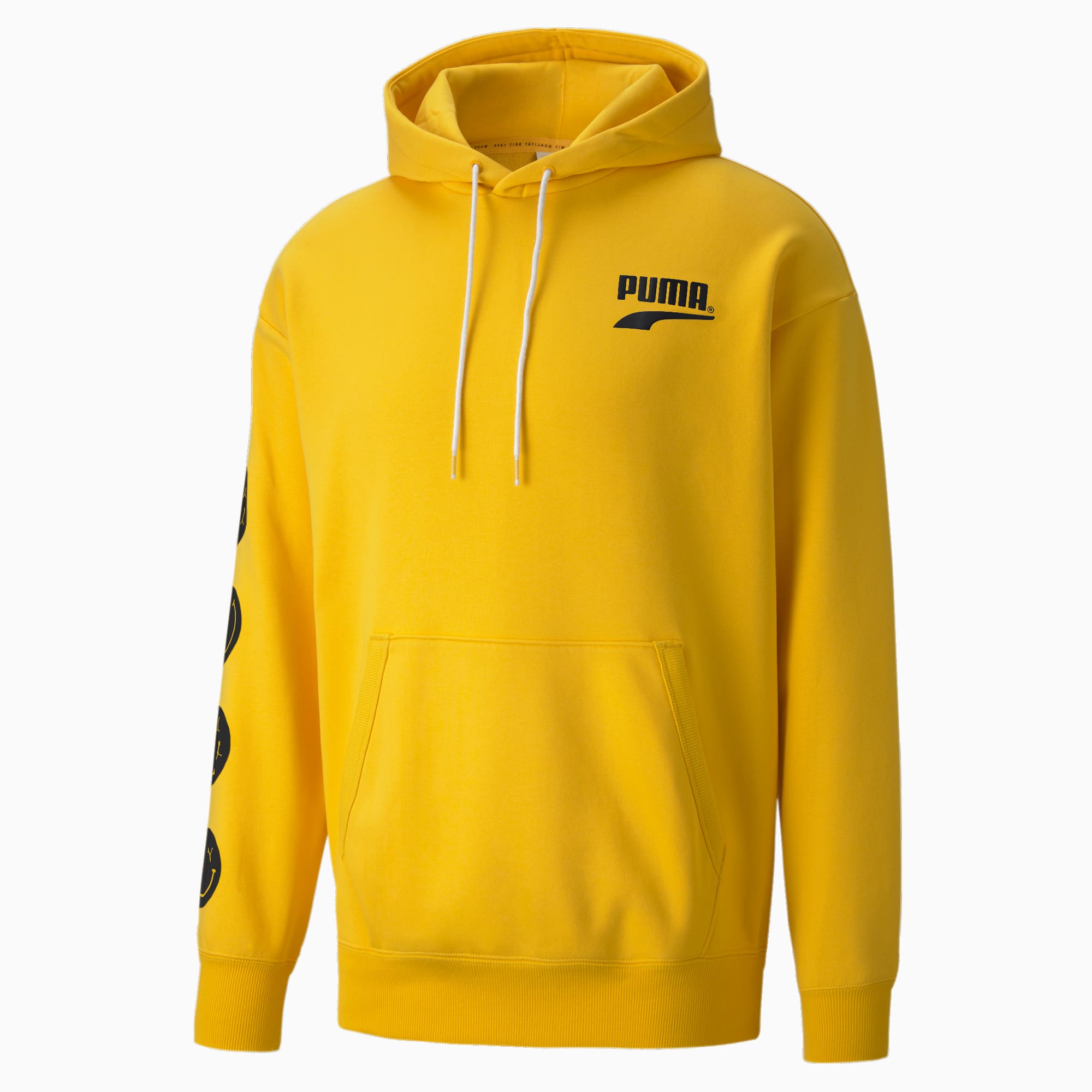 yellow puma hoodie