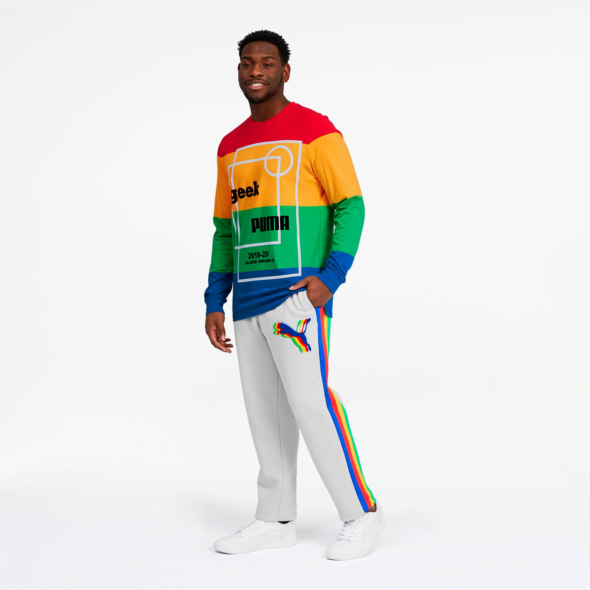 PUMA x FASHION GEEK All Star Game Men s Long Sleeve Tee