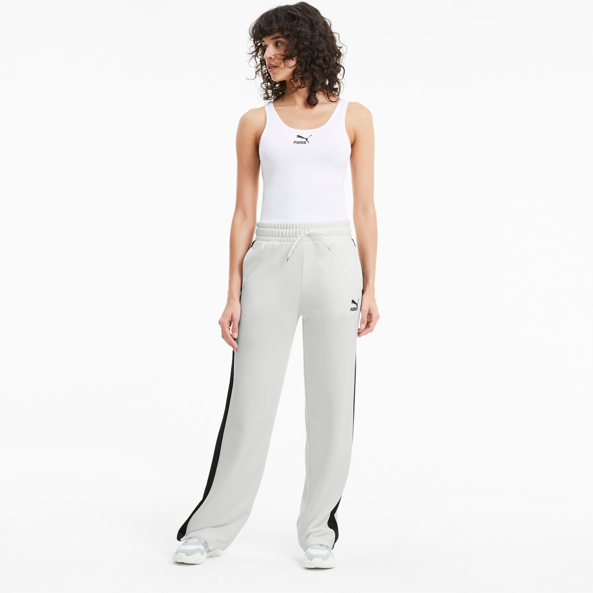 Puma x Central Saint Martins high-waisted wide leg sweatpants in