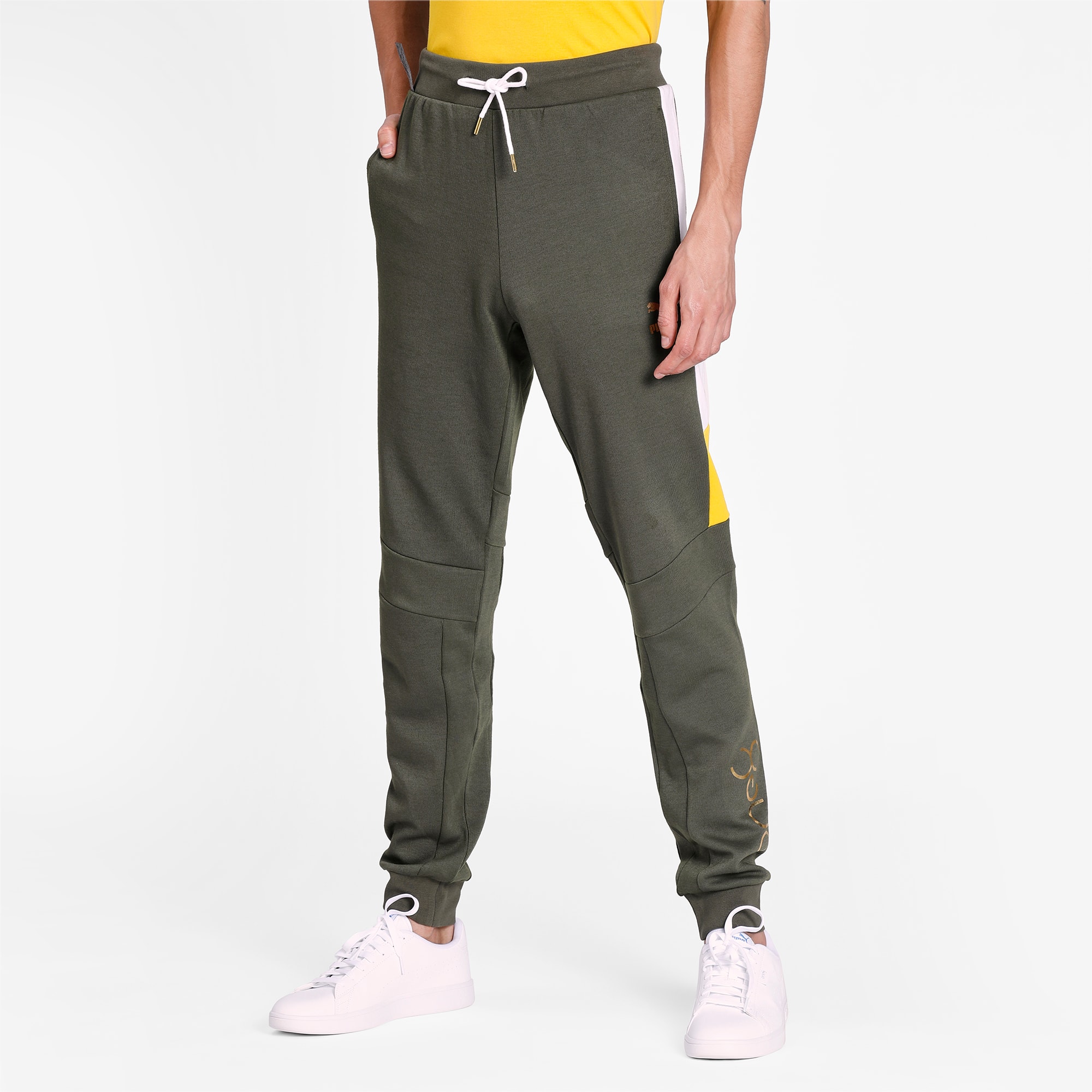 white puma tracksuit mens