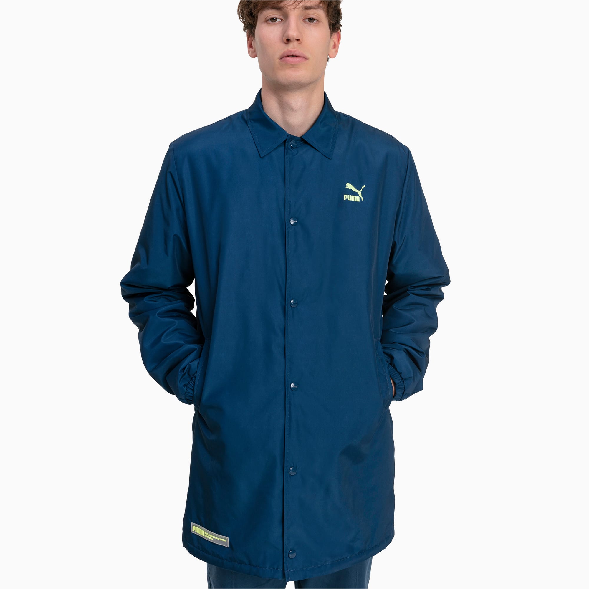 puma long padded jacket