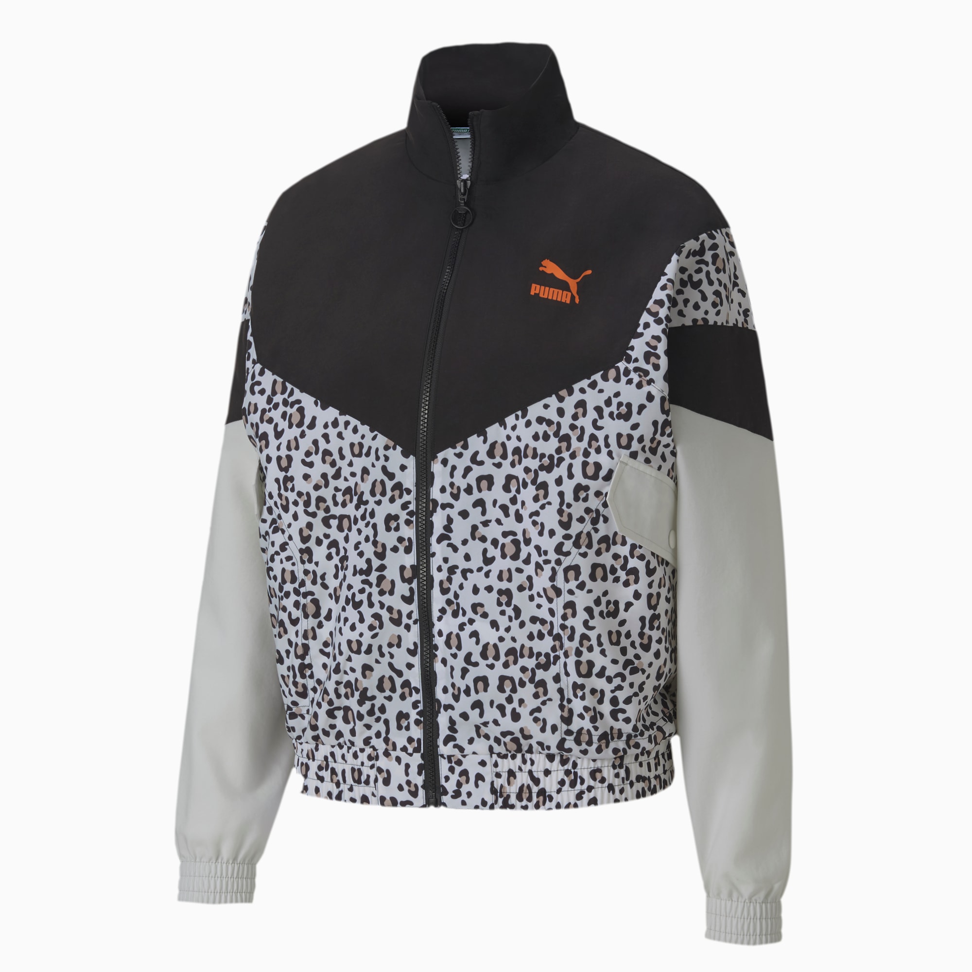 leopard print puma hoodie