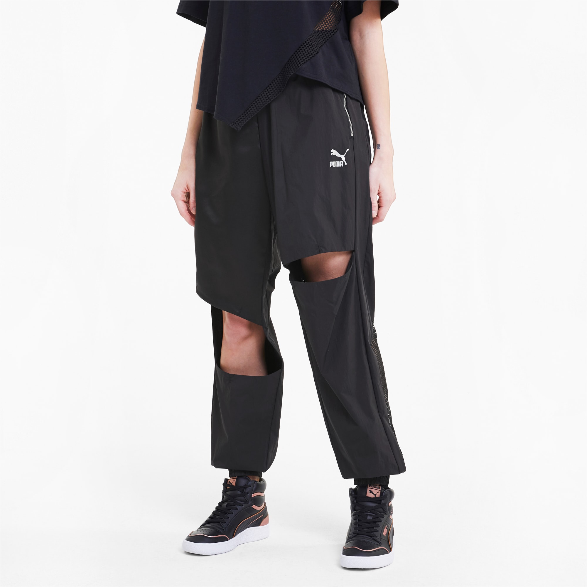 puma archive t7 track pants womens