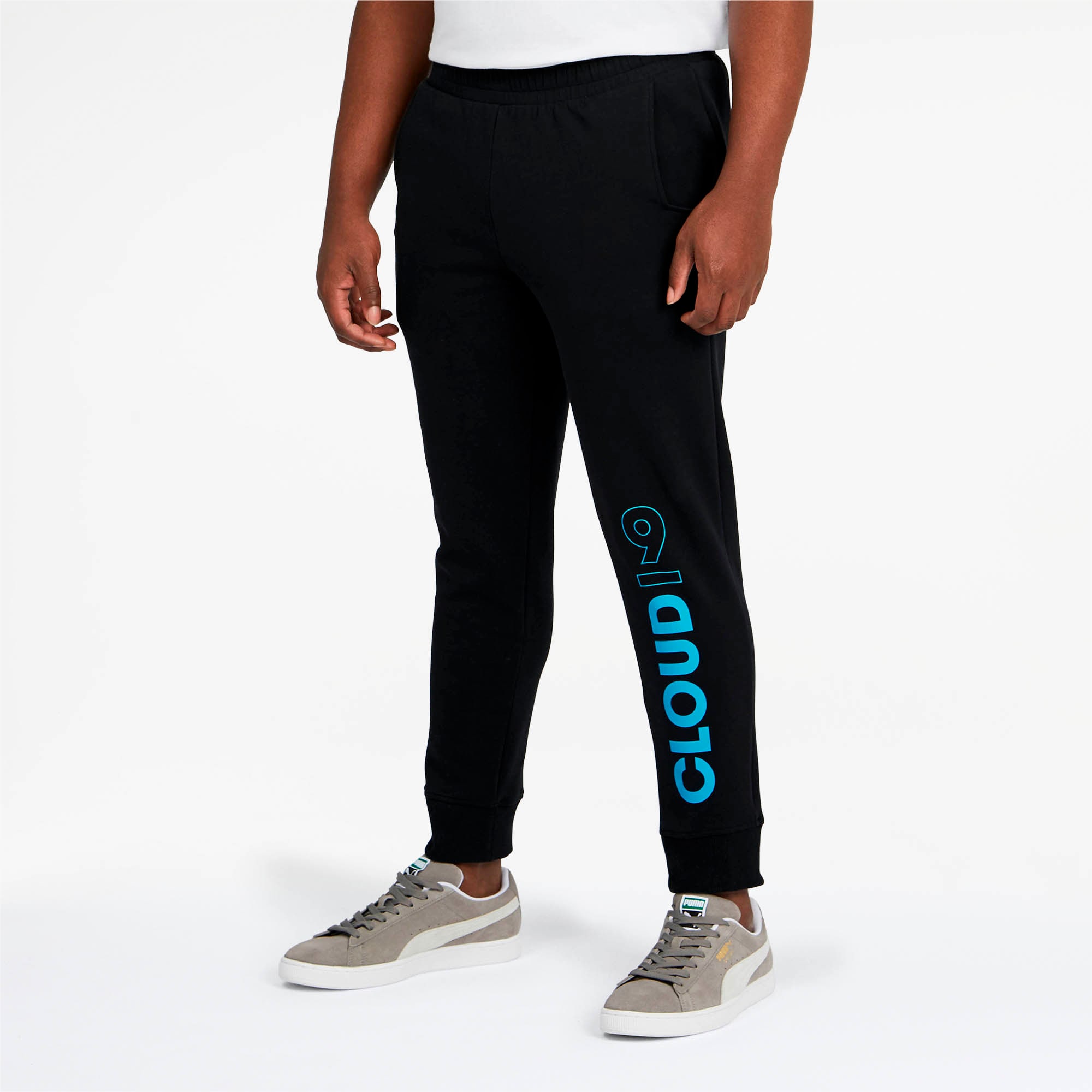 puma blue joggers