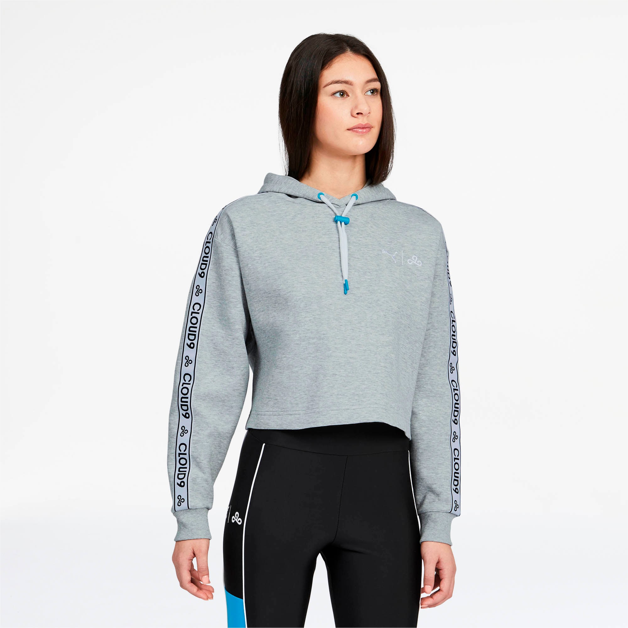 puma jumper womens grey