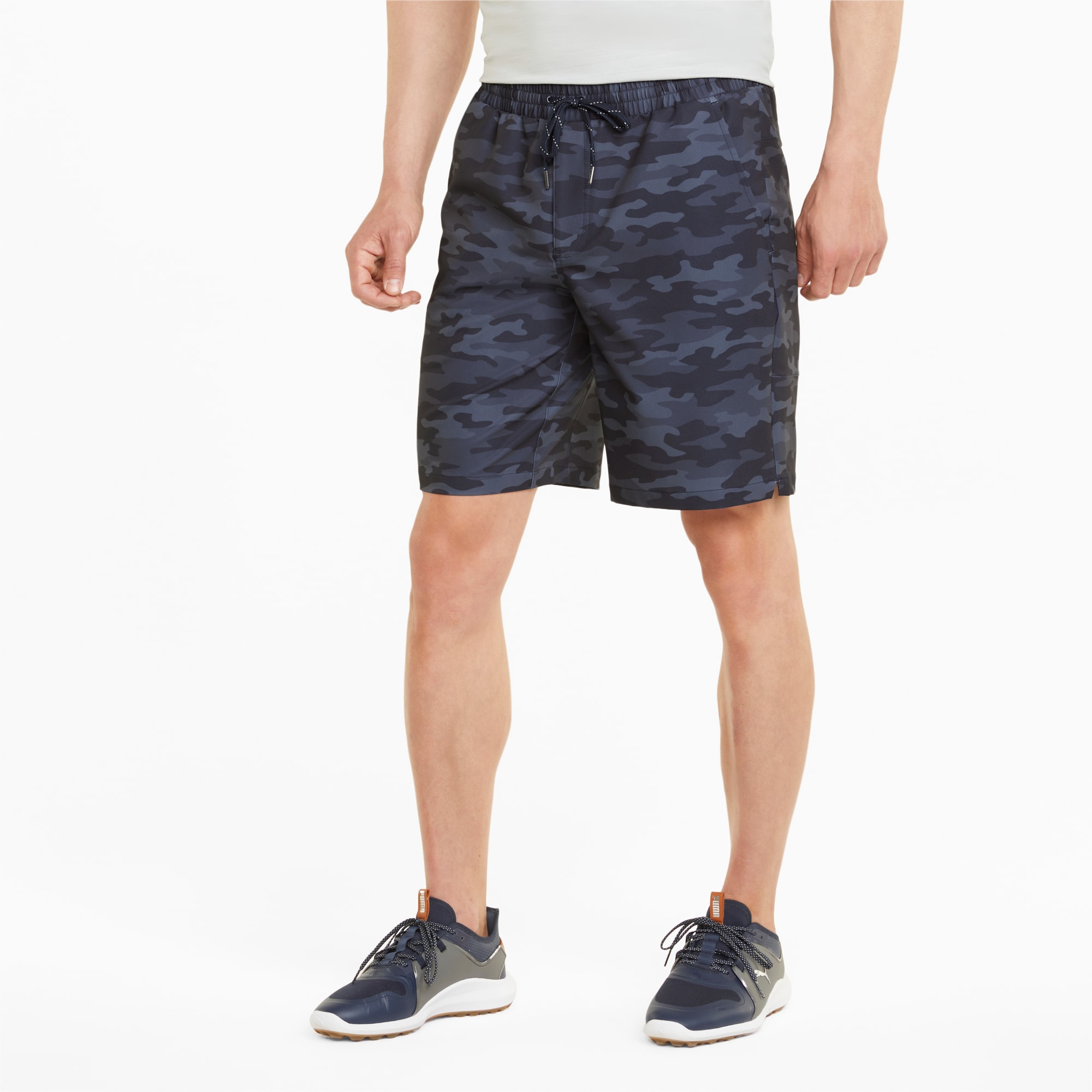Puma camo 2025 golf shorts