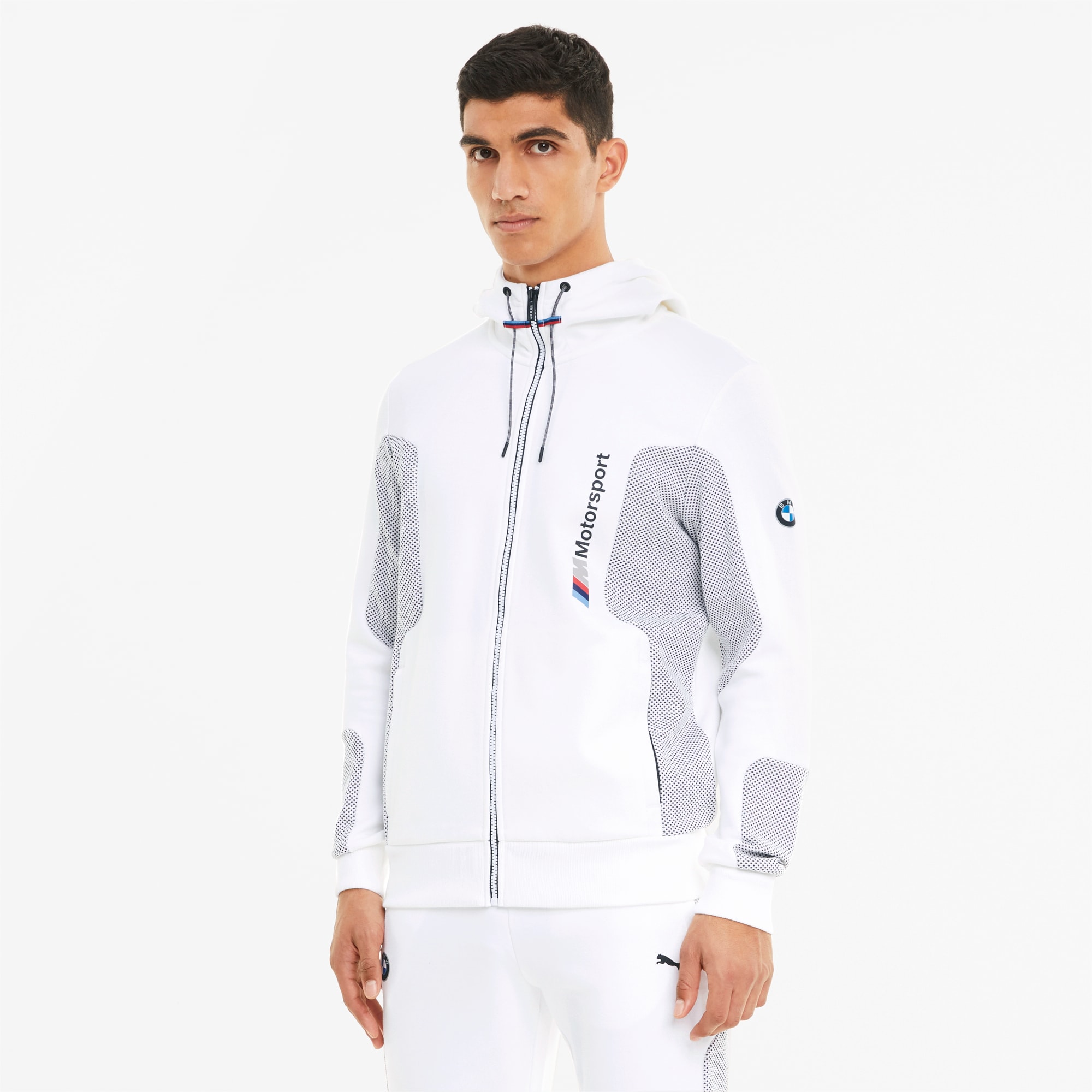 Puma white jacket clearance