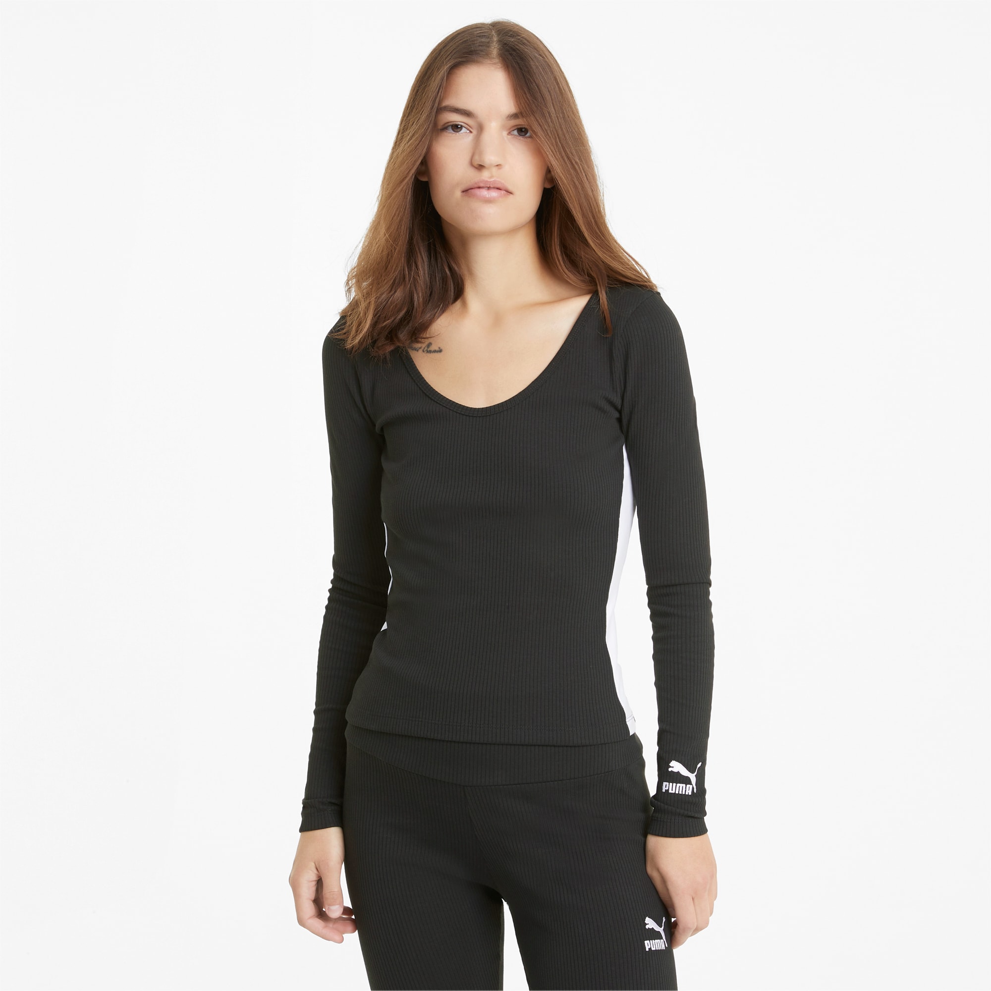 Puma long sleeve top womens on sale
