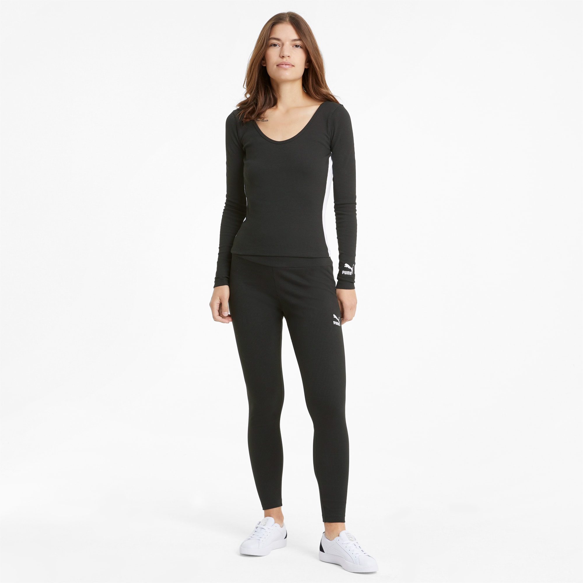 Classics Women s Ribbed Long Sleeve Top
