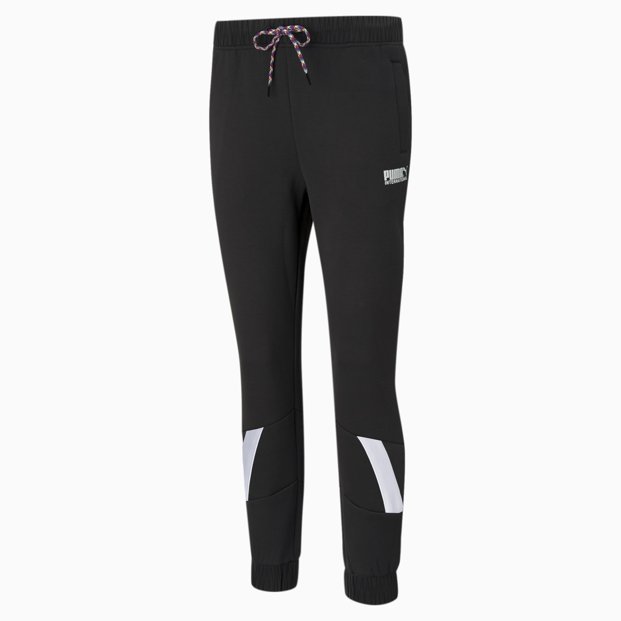 Cukoo Active Wear: Black Workout/Track Pants for Women(PINK