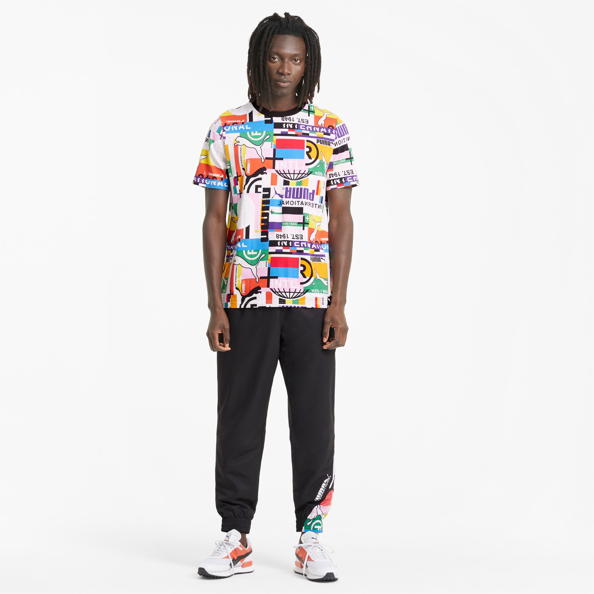 Puma worldwide t shirt best sale