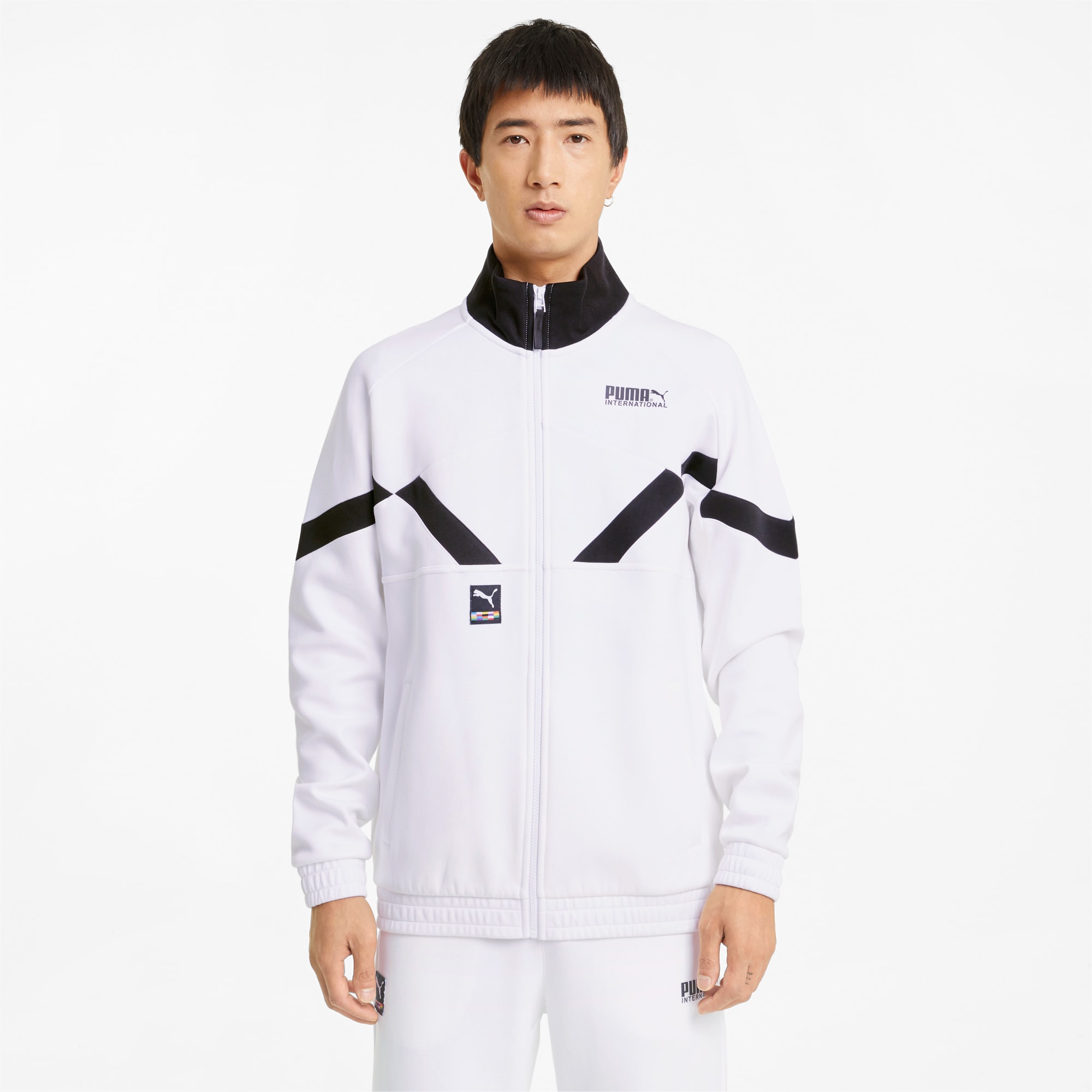 puma white jacket
