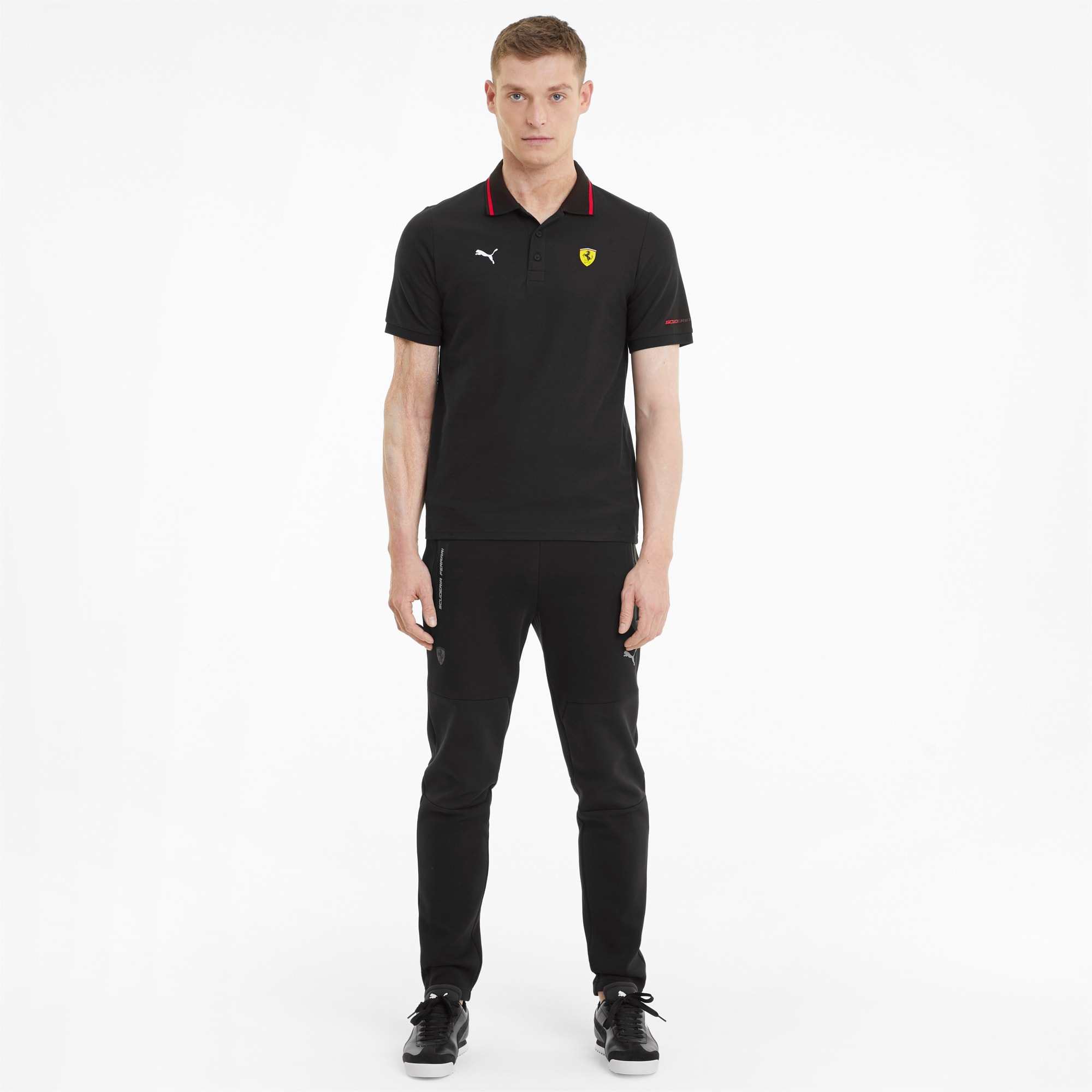 Polo ferrari noir hotsell homme