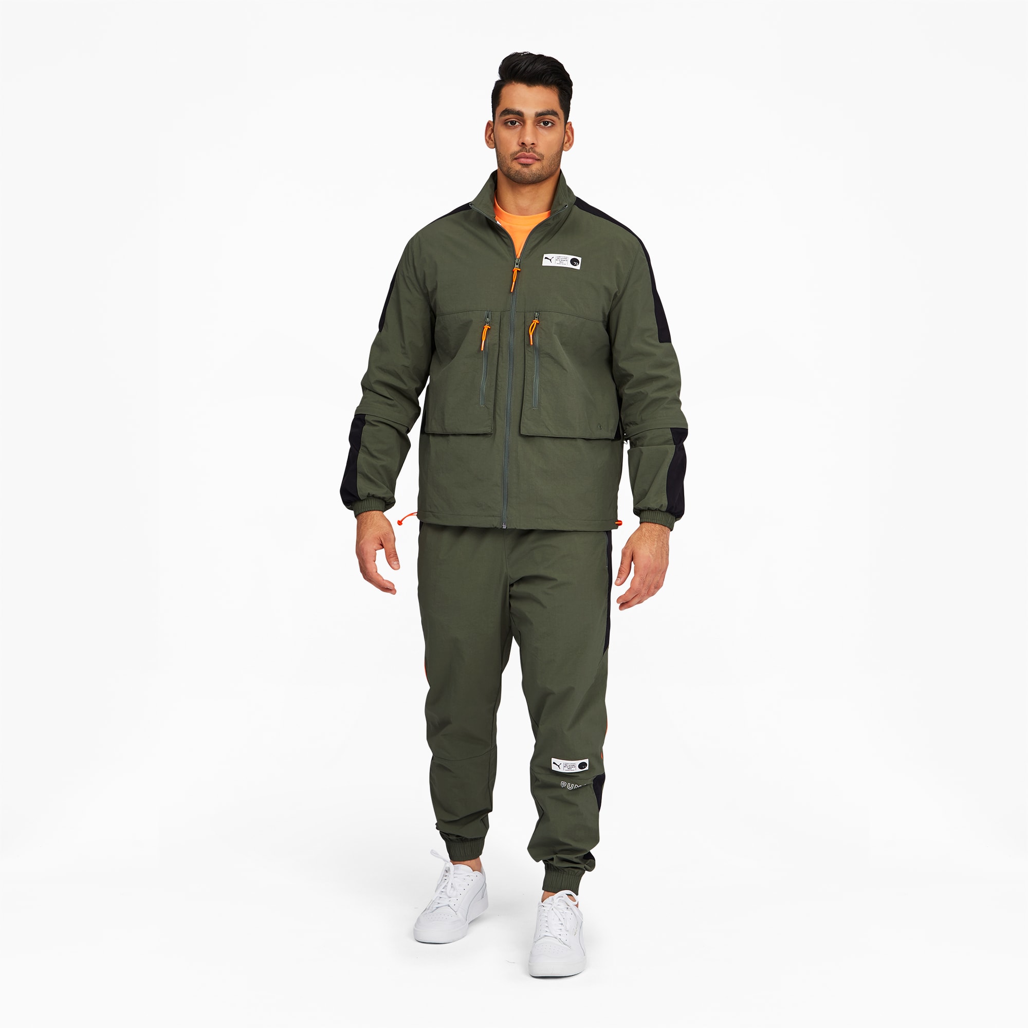 Puma warm up jacket on sale