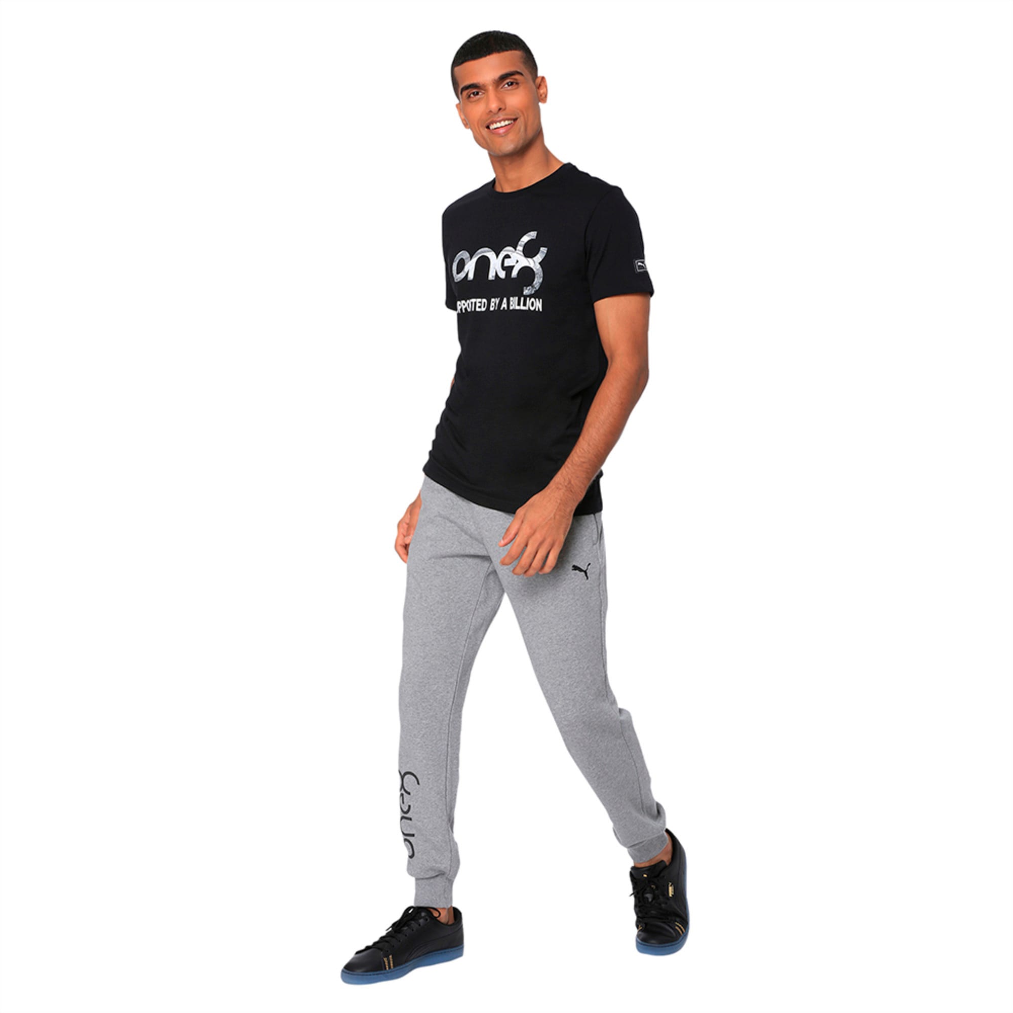 black jean matching shirt