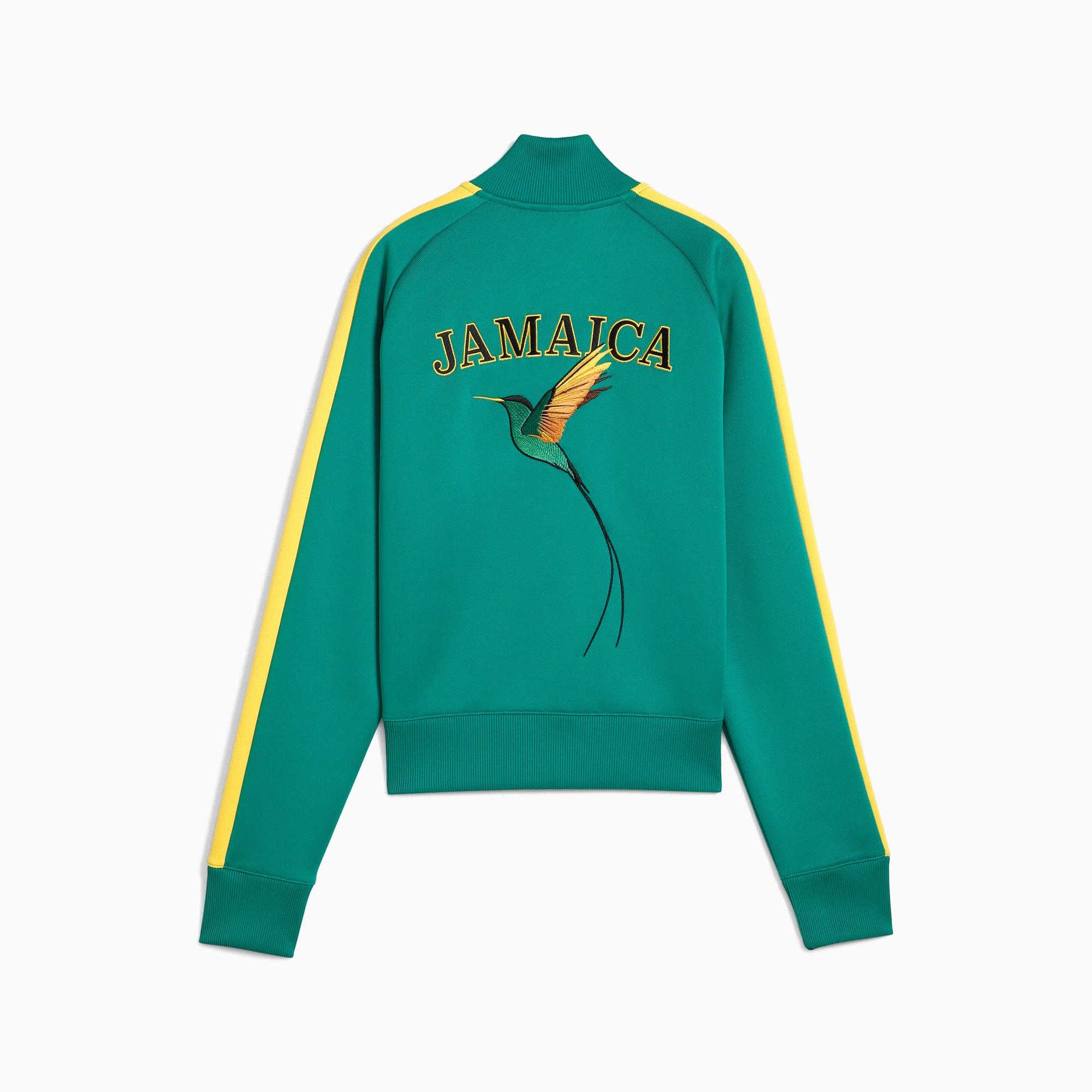Chándal PUMA x JAMAICA T7 Always On para mujer, Highlands Green-Jamaica, large