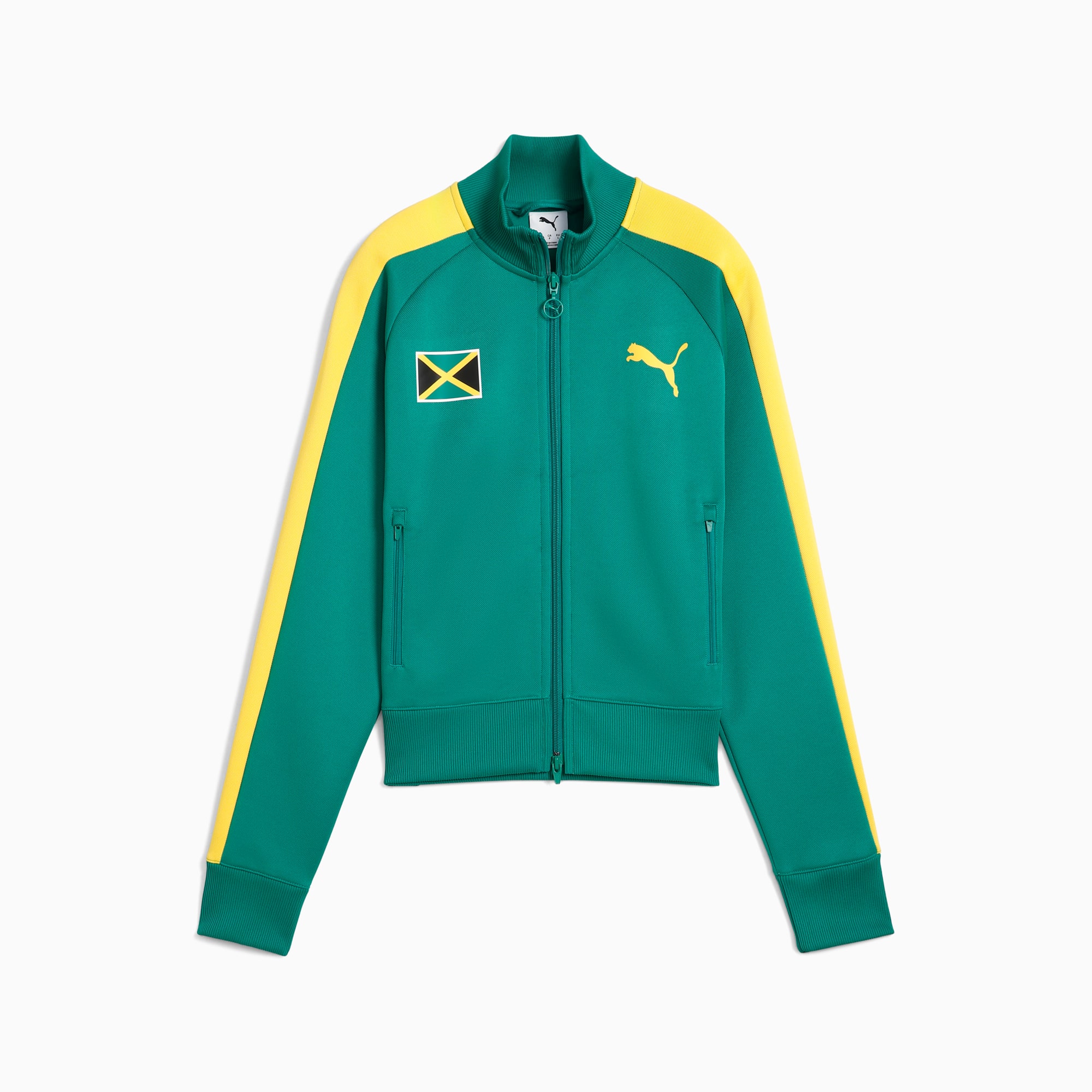 Chándal PUMA x JAMAICA T7 Always On para mujer, Highlands Green-Jamaica, large