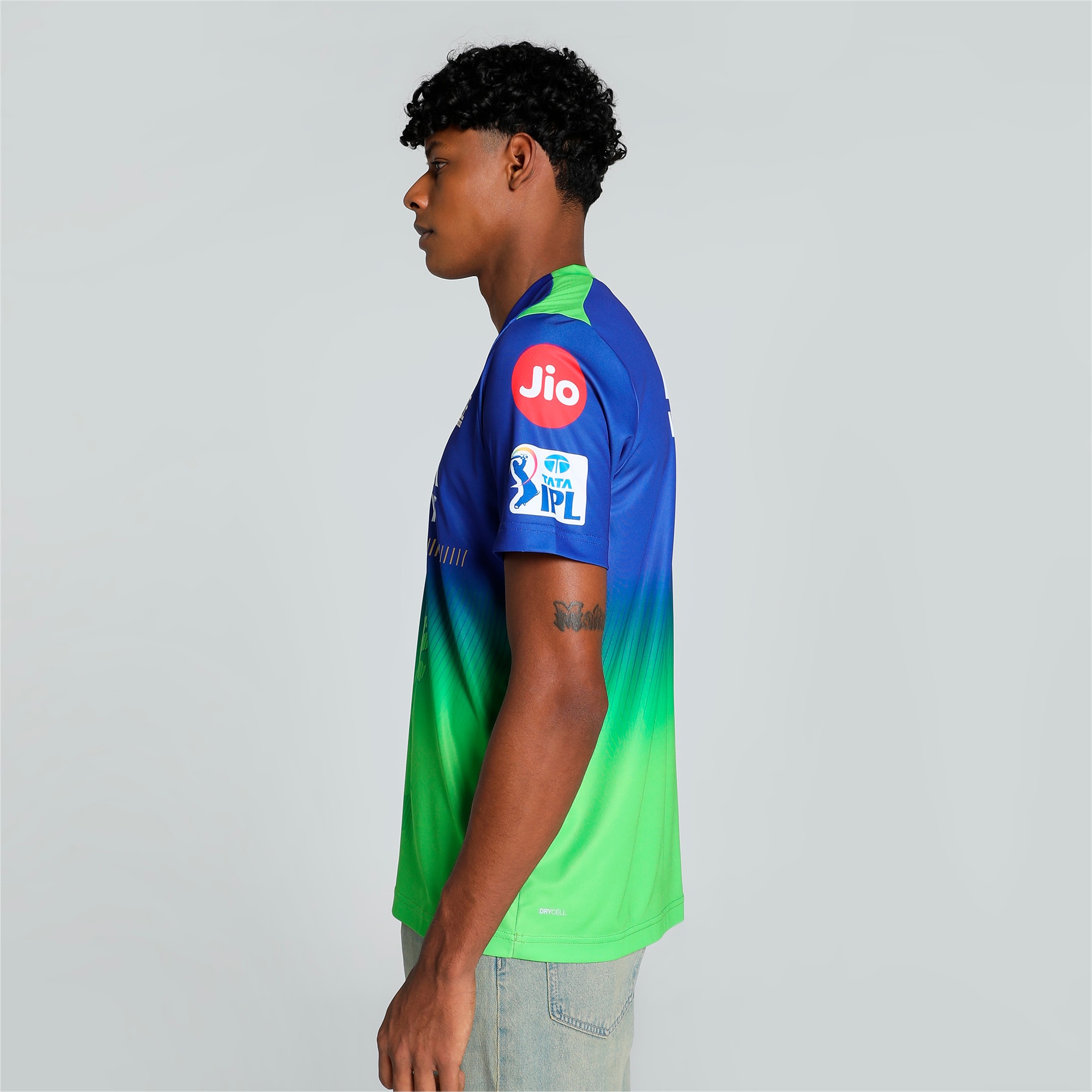 Rcb t shirt green outlet