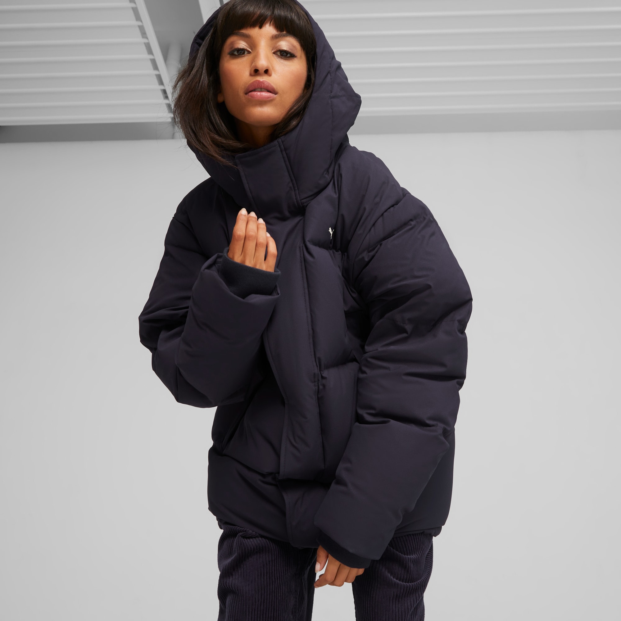 Puma down jacket long store