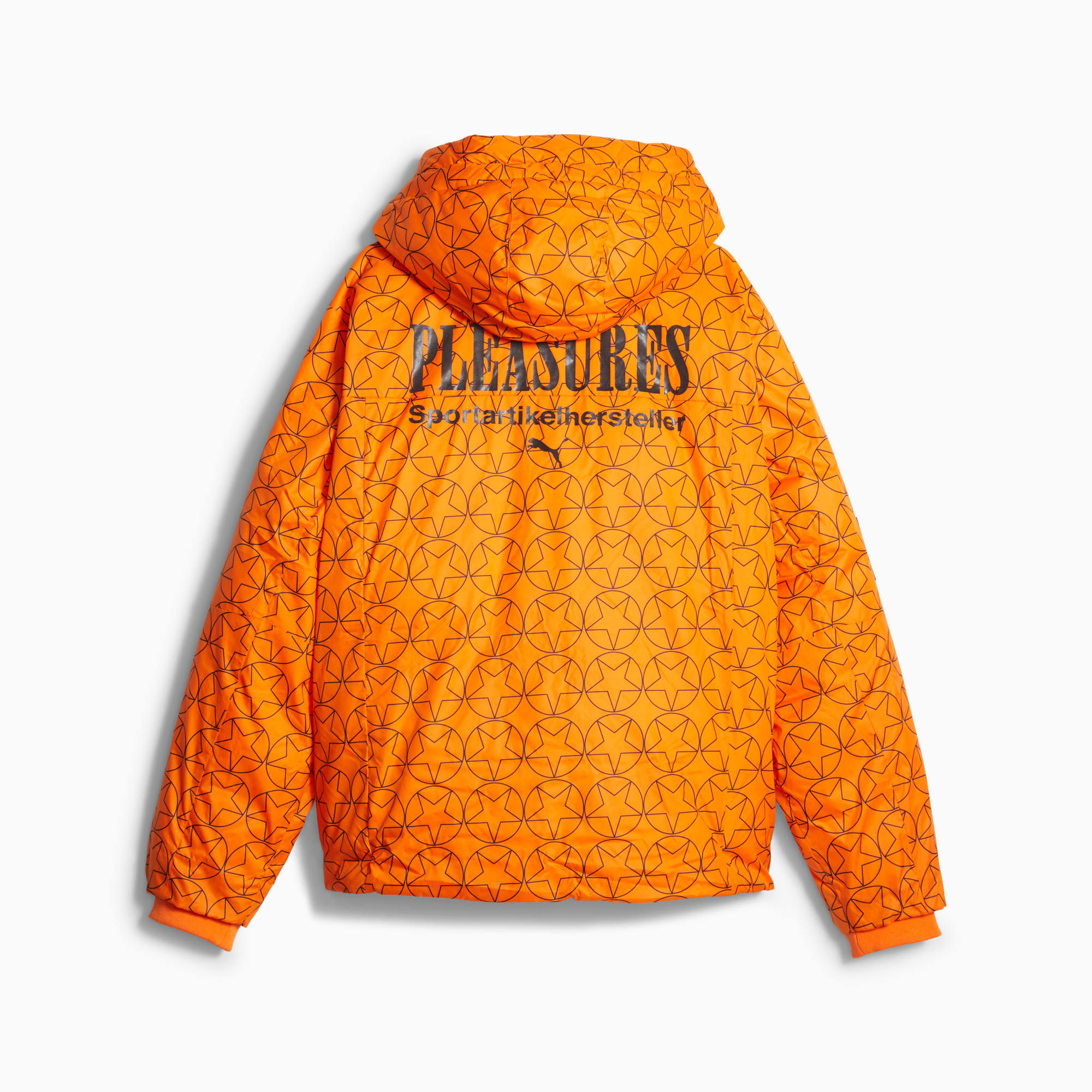 Orange puma jacket store