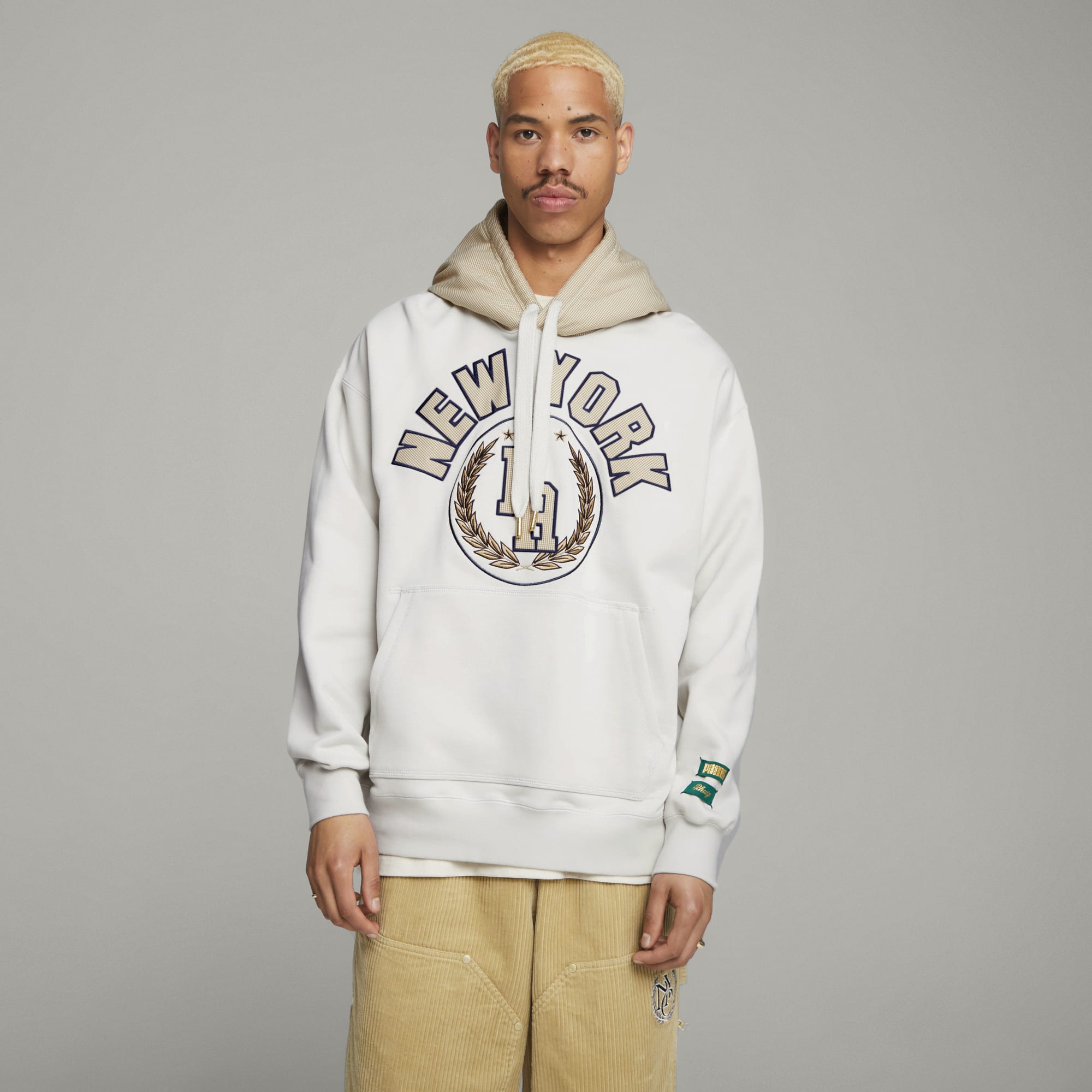 Gray puma clearance hoodie