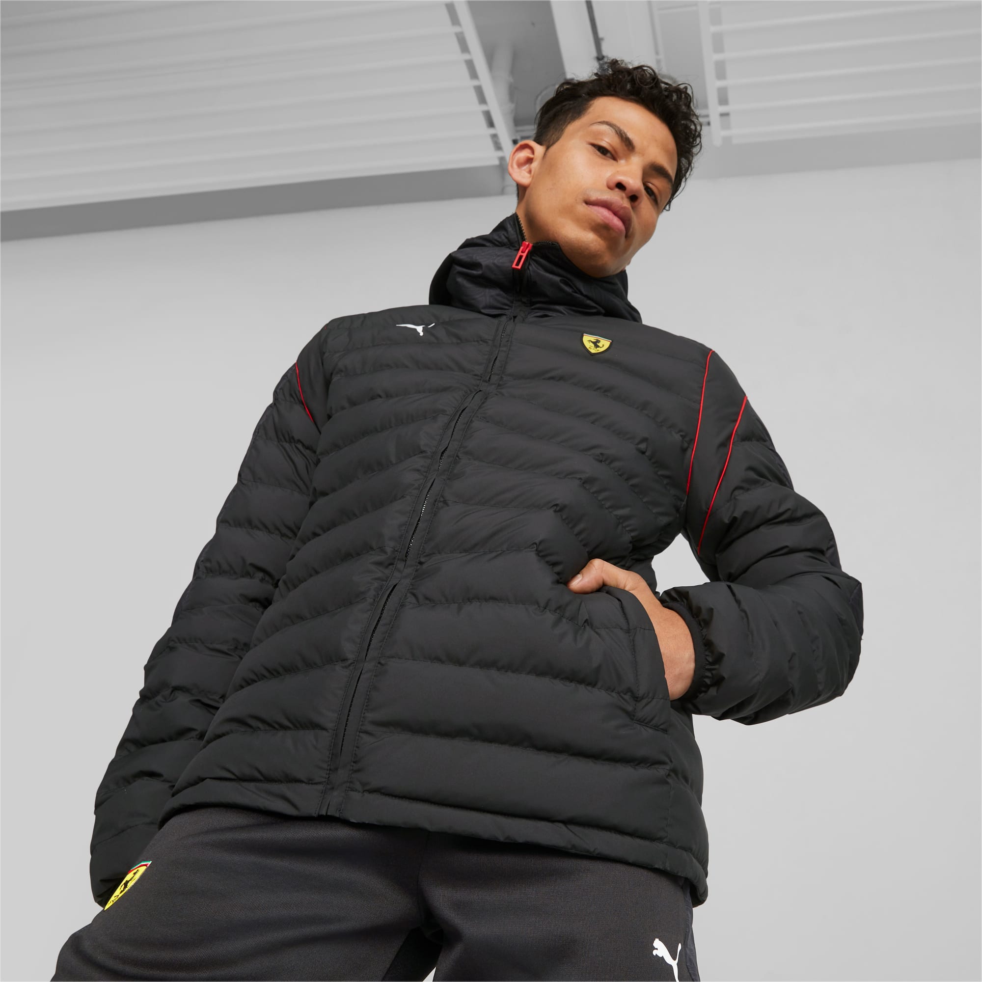 Scuderia Ferrari Race T7 Men s EcoLite Jacket