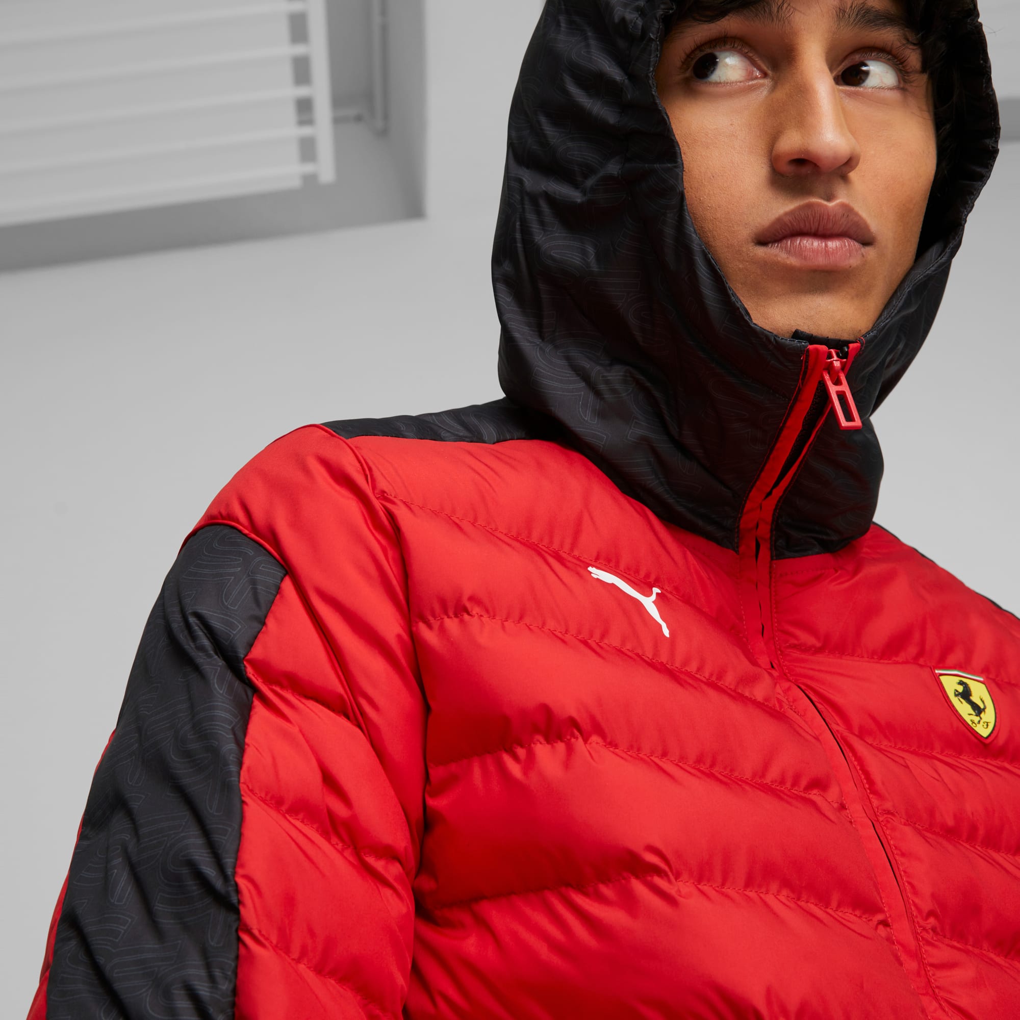 Puma men's store ferrari down jacket