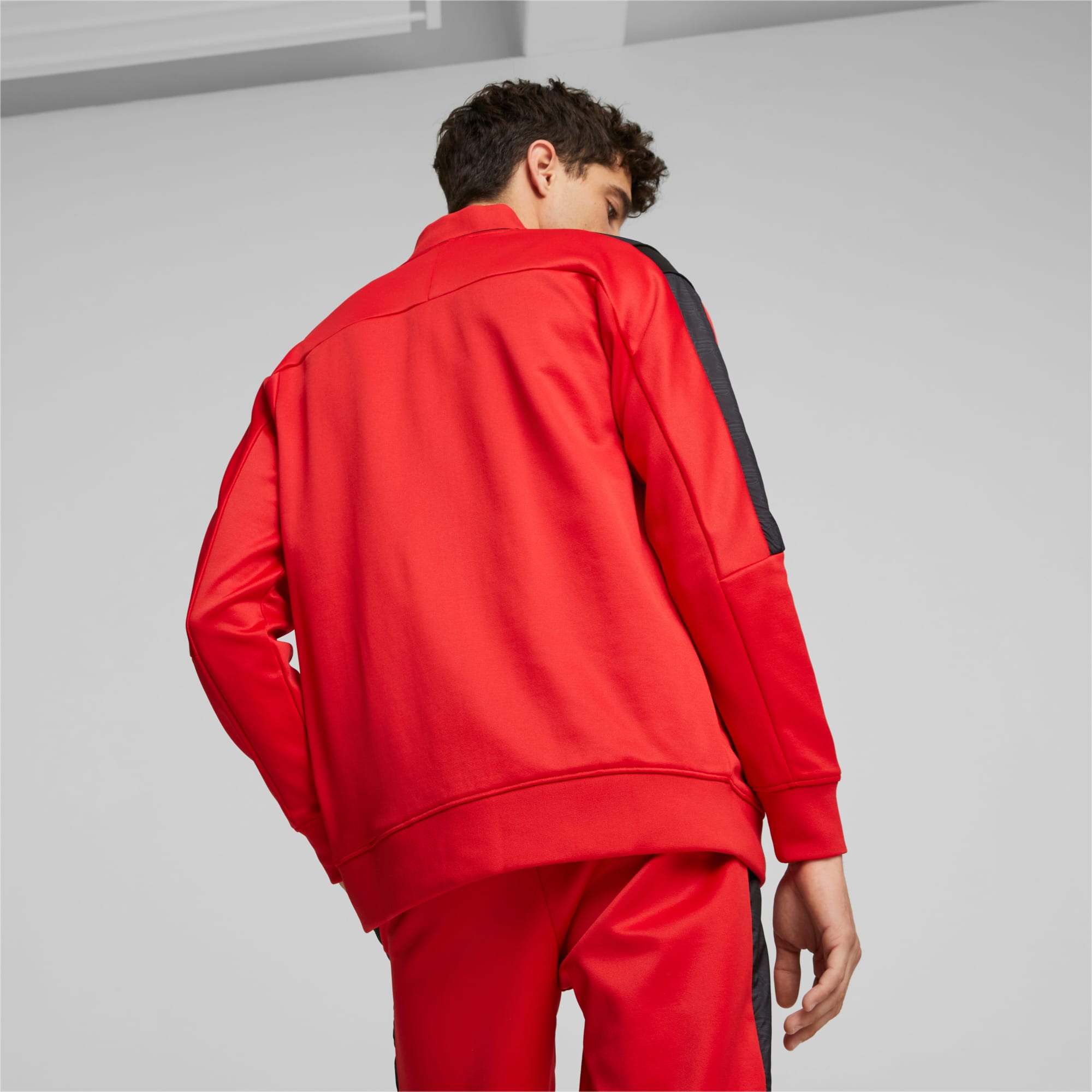 Piped Sleeve Sporty Zip-Up Jacket - Ready-to-Wear