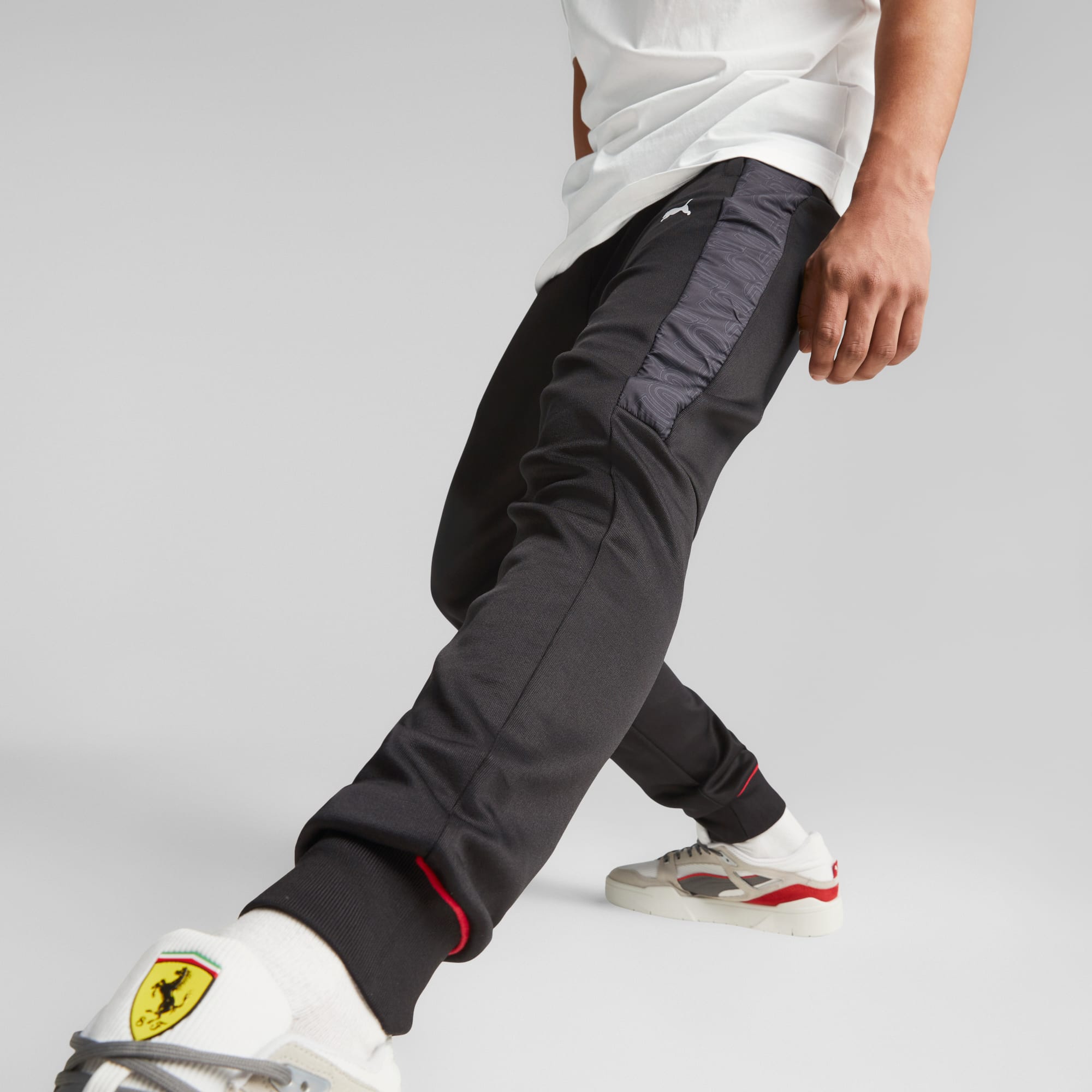 Ferrari Jogger pants in scuba fabric Man