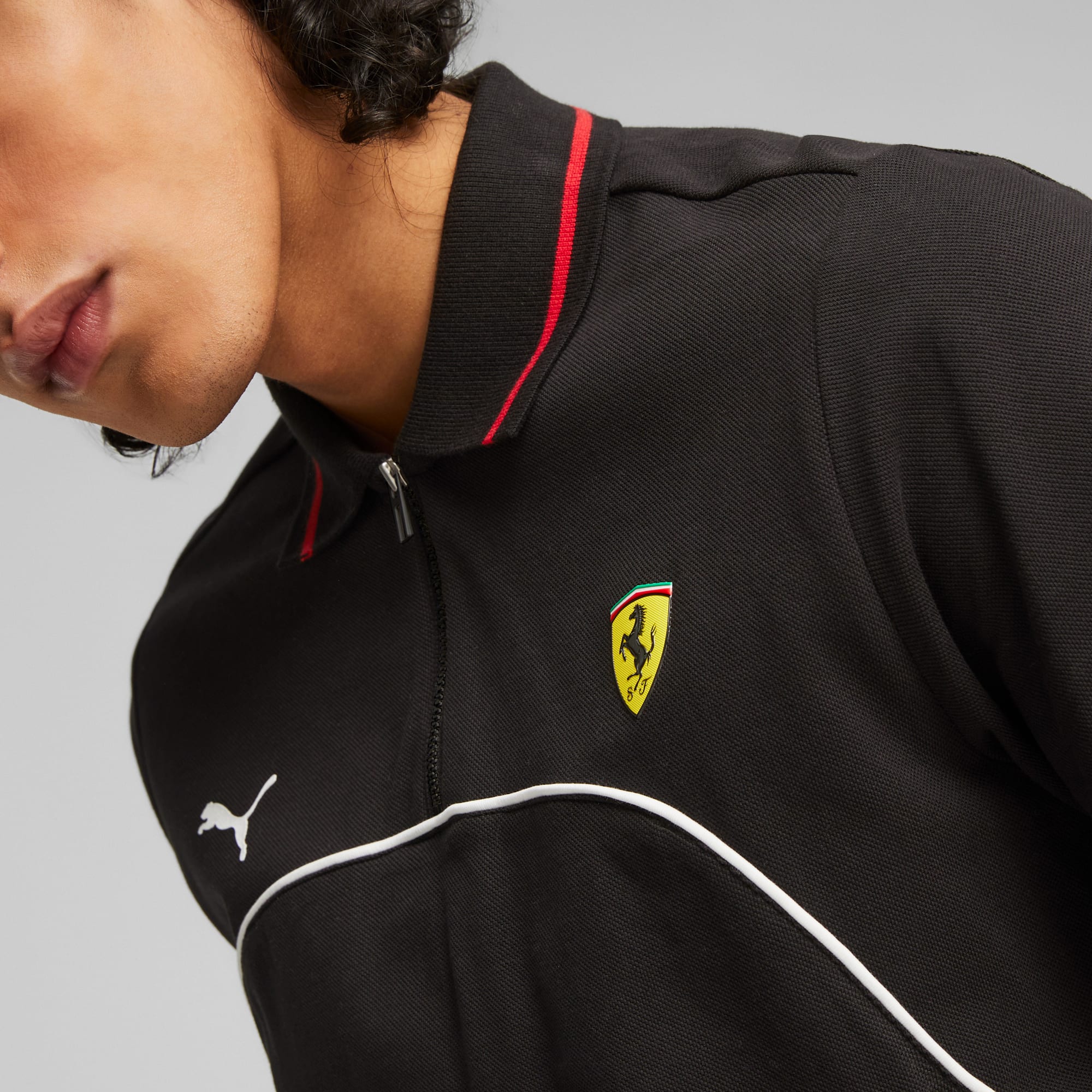 Puma Polo Ferrari Scuderia Race Homme Noir