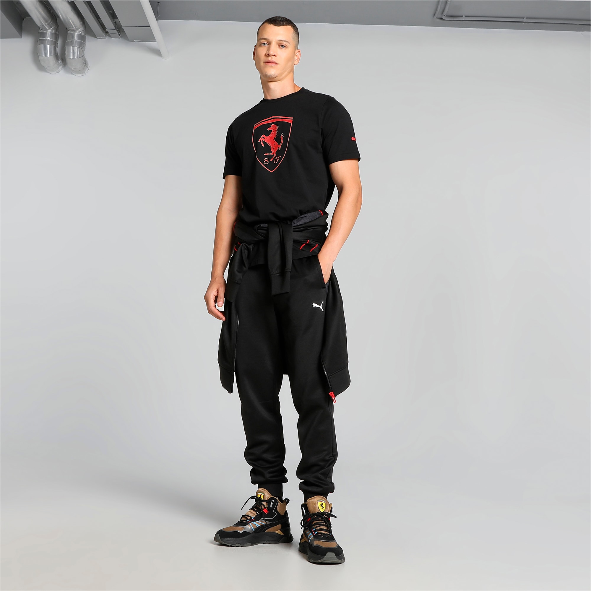 Scuderia Ferrari Race Big Shield Men s T shirt PUMA