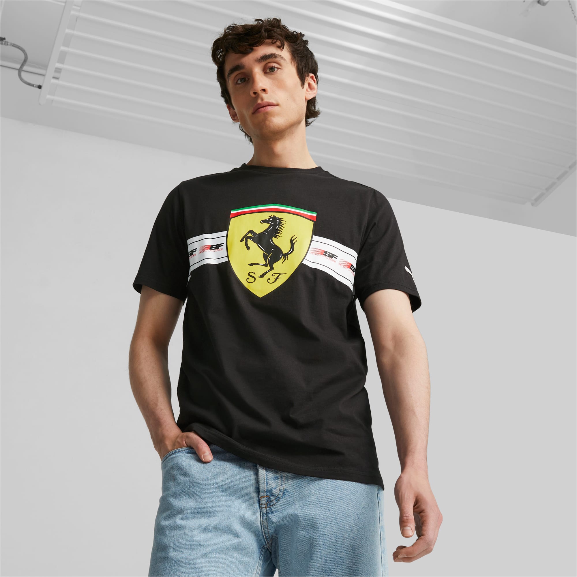 Puma Formula 1 - Camiseta con logotipo del equipo Scuderia Ferrari