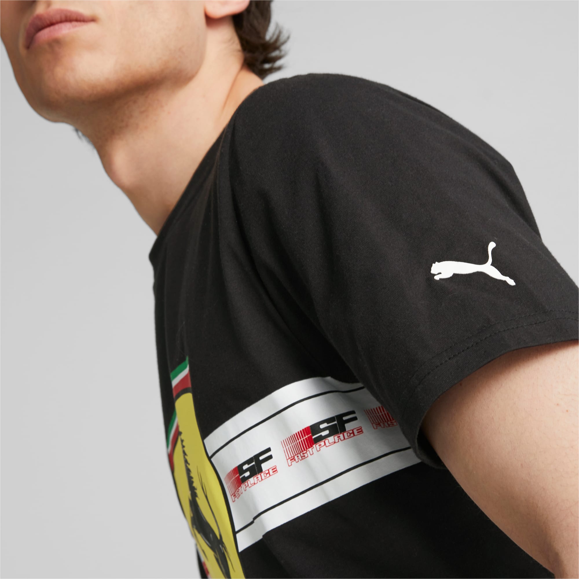 Puma men black scuderia sale ferrari