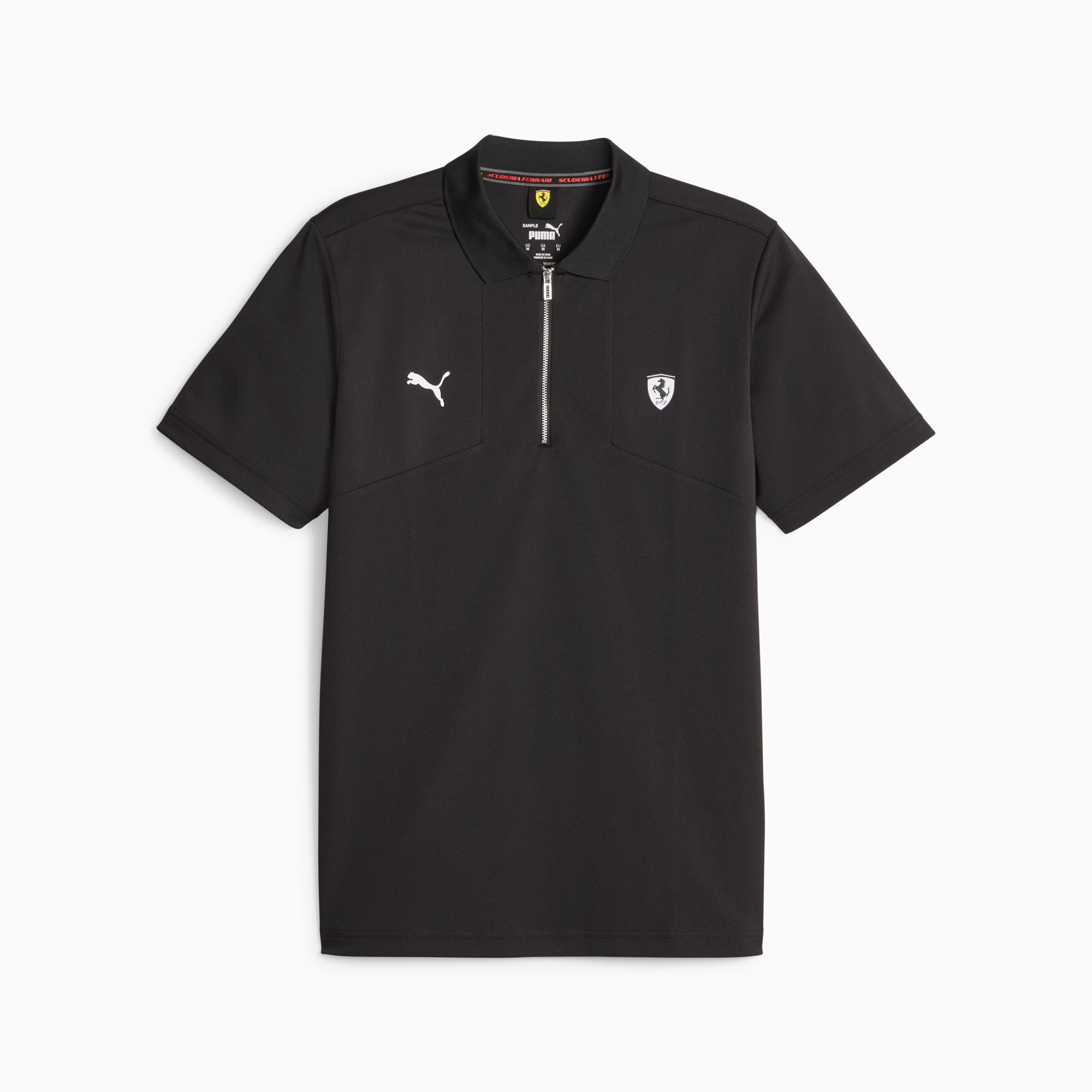 Scuderia Ferrari Style Polo PUMA Black PUMA Shop All Puma PUMA