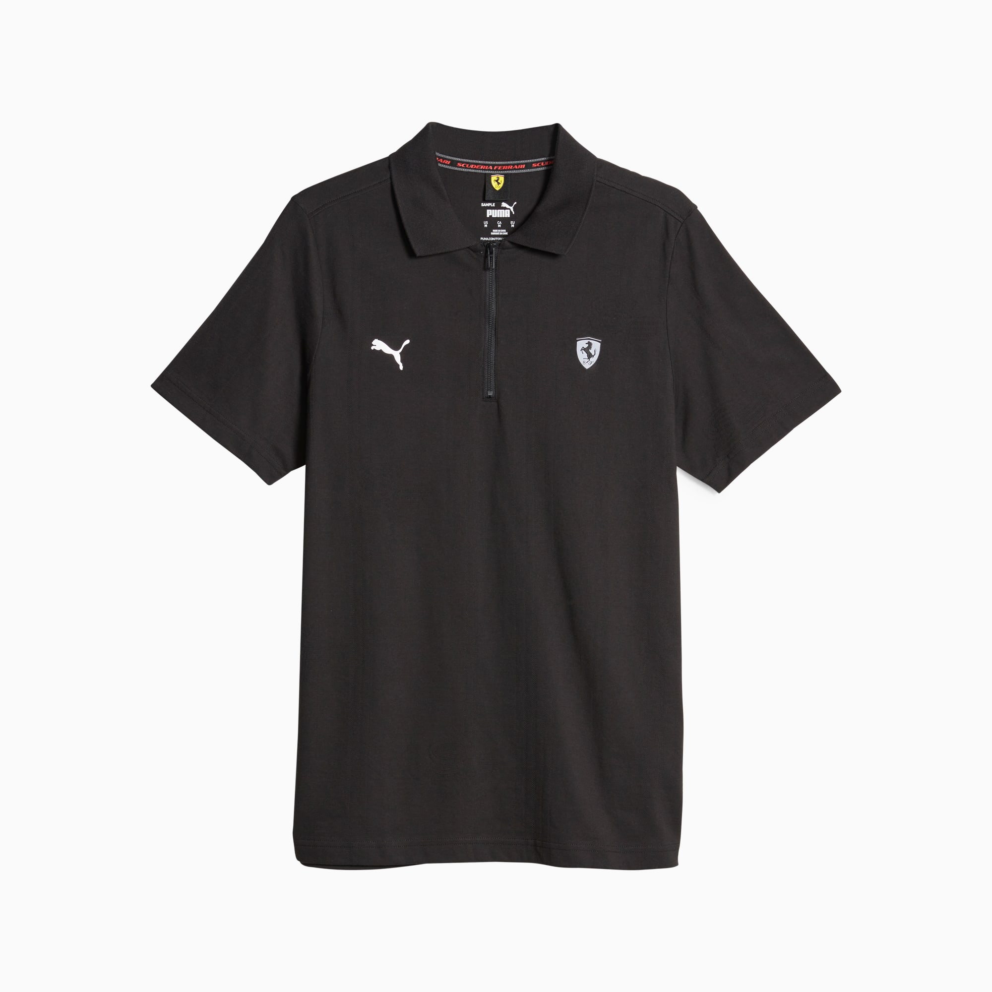 Scuderia Ferrari Style Jacquard Men s Polo PUMA