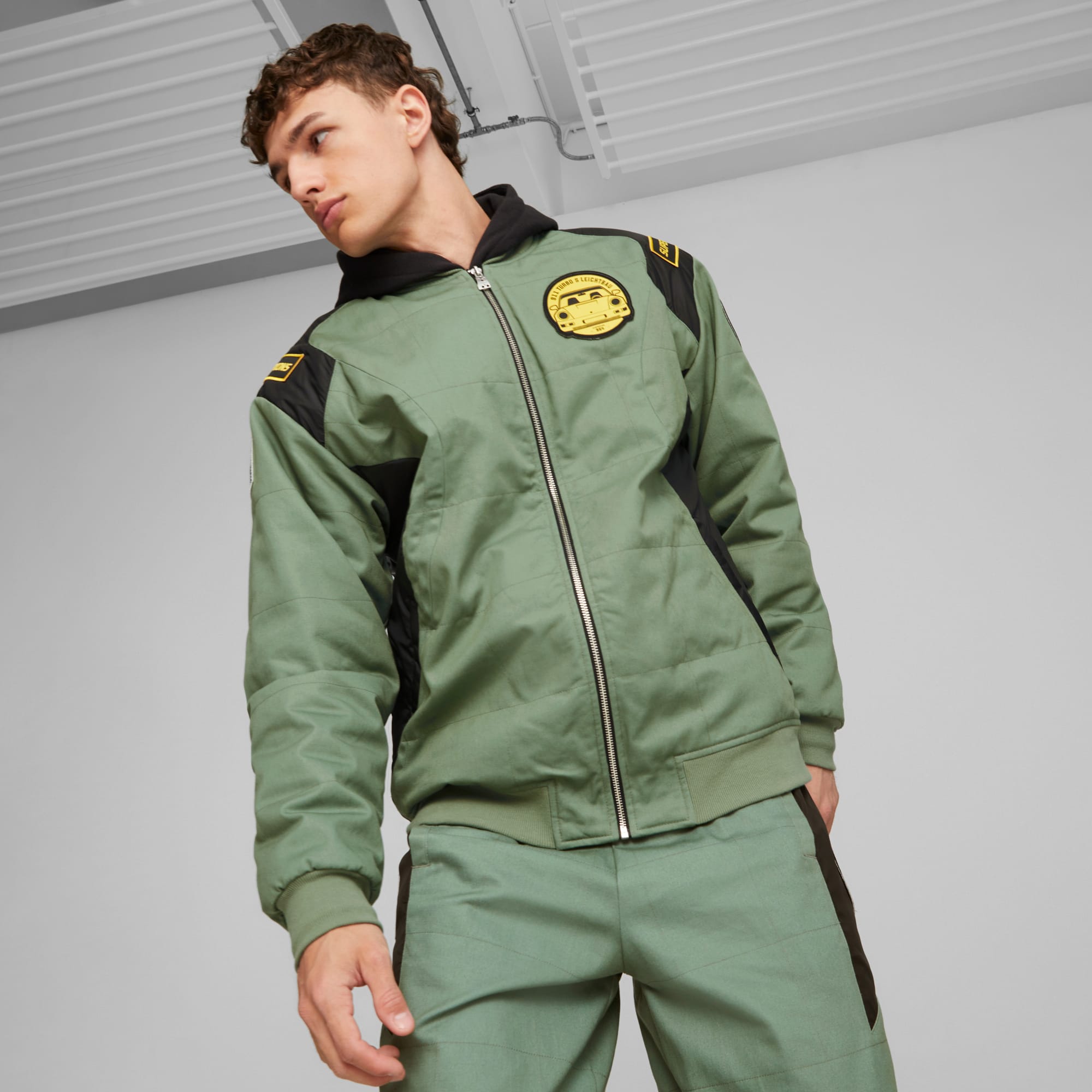 Turbo green jacket sales