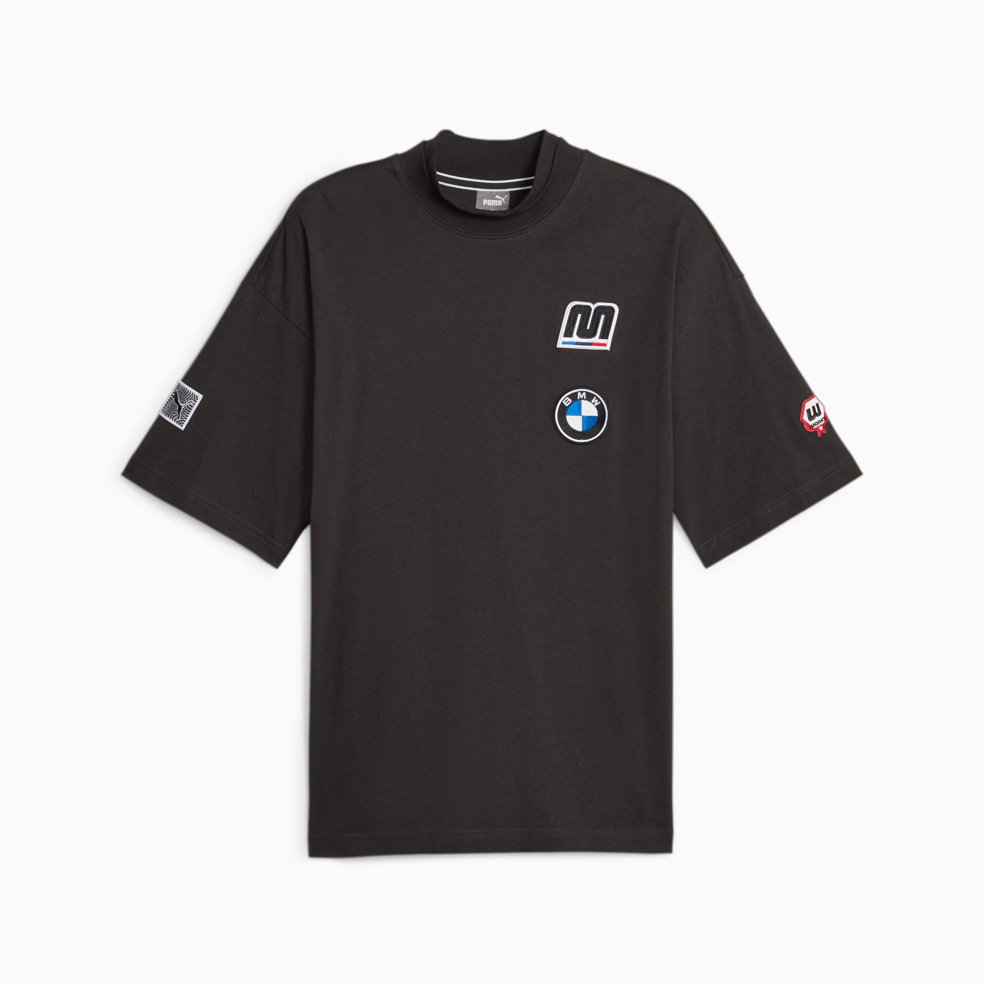 Puma Adult BMW Racing Black Garage T-Shirt, Men's, Medium
