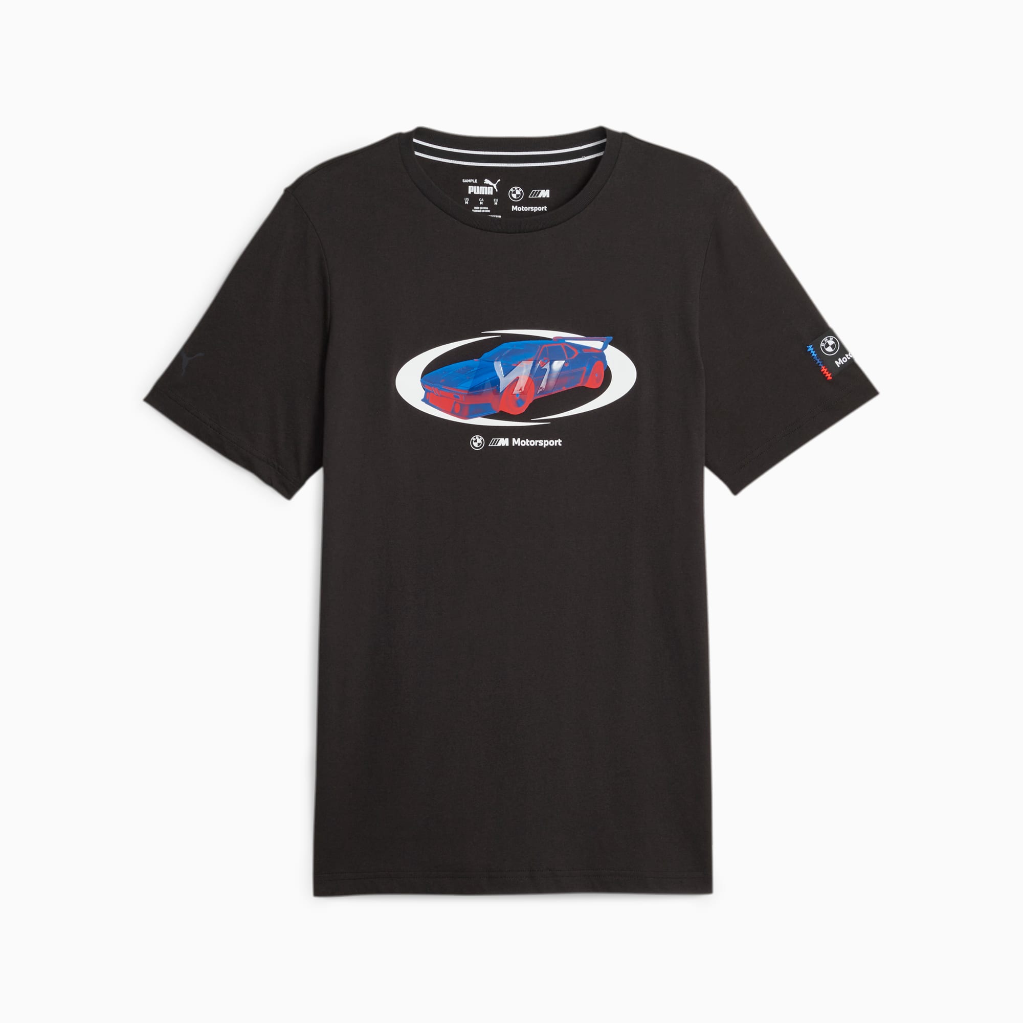 PUMA T-shirt pour homme avec logo BMW M Motorsport, Coton noir., XS :  : Auto et Moto