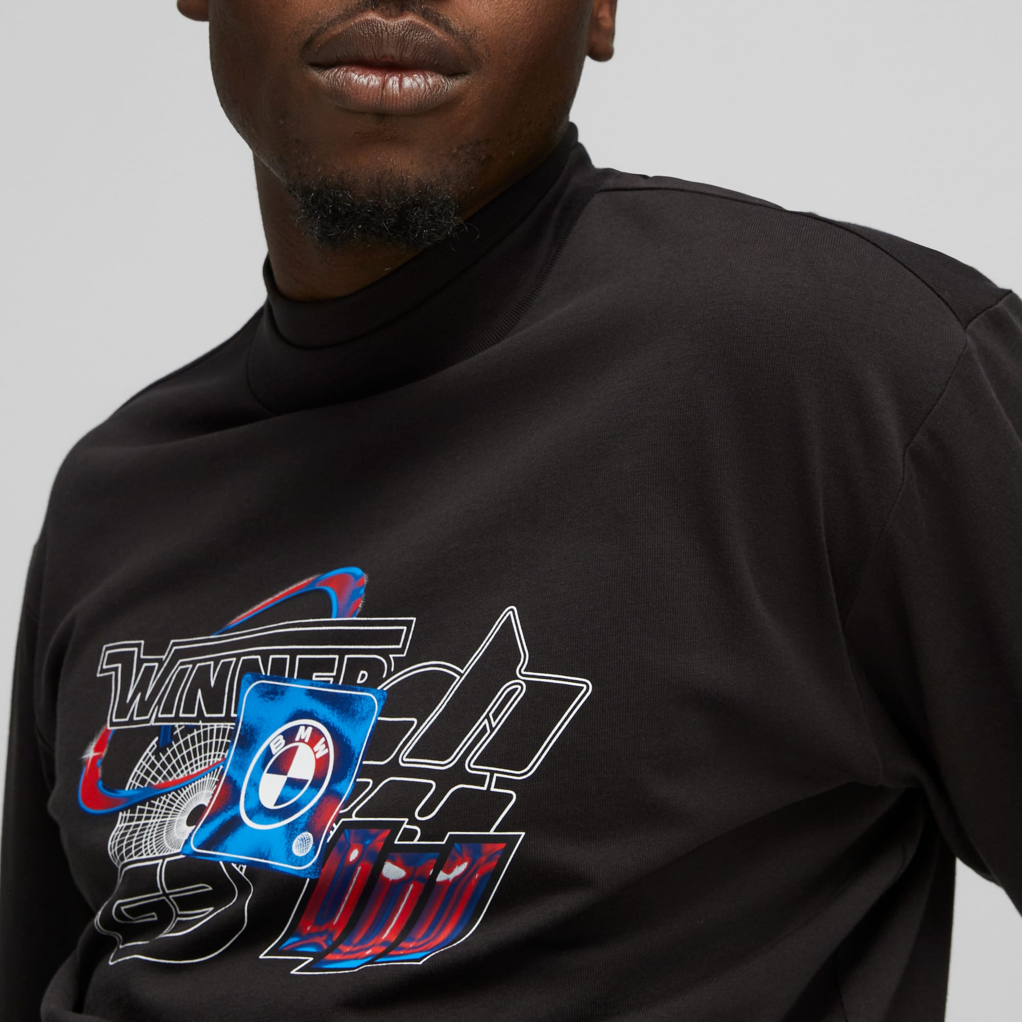 BMW M Motorsport Statement Men's Long Sleeve Tee | PUMA