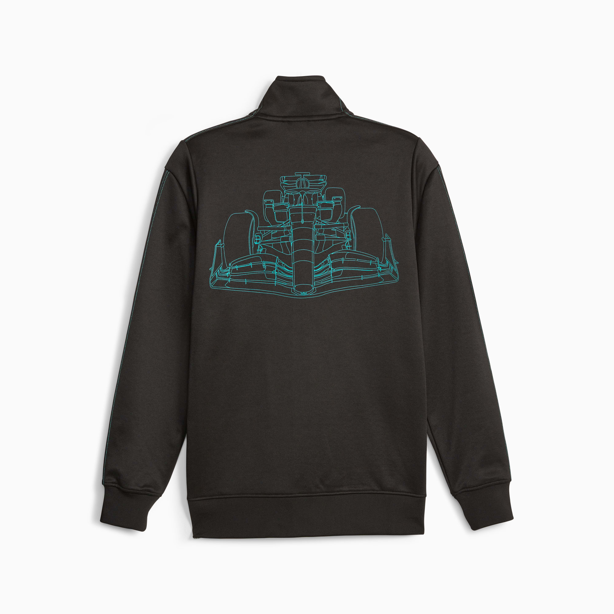 Mercedes AMG PETRONAS Men s MT7 Motorsport Track Jacket PUMA